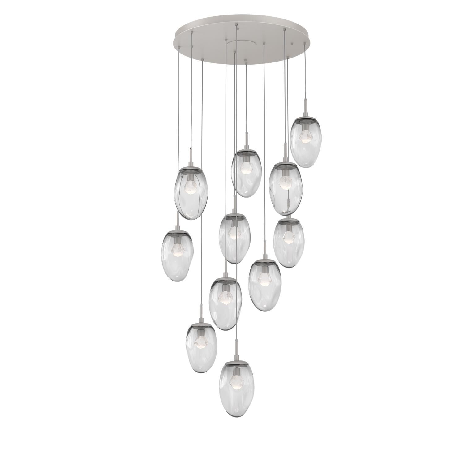 Levi Wilson Nebula 37 Inch 11 Light LED Multi Light Pendant by Hammerton Studio