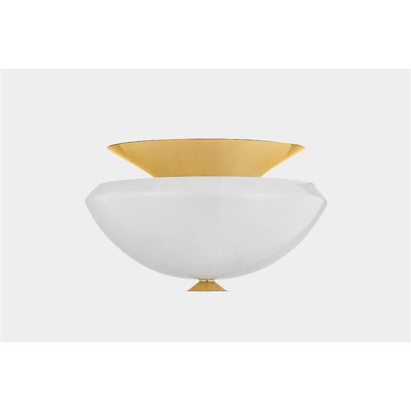 Pawtucket 15 Inch 2 Light Flush Mount by Hudson Valley Lighting