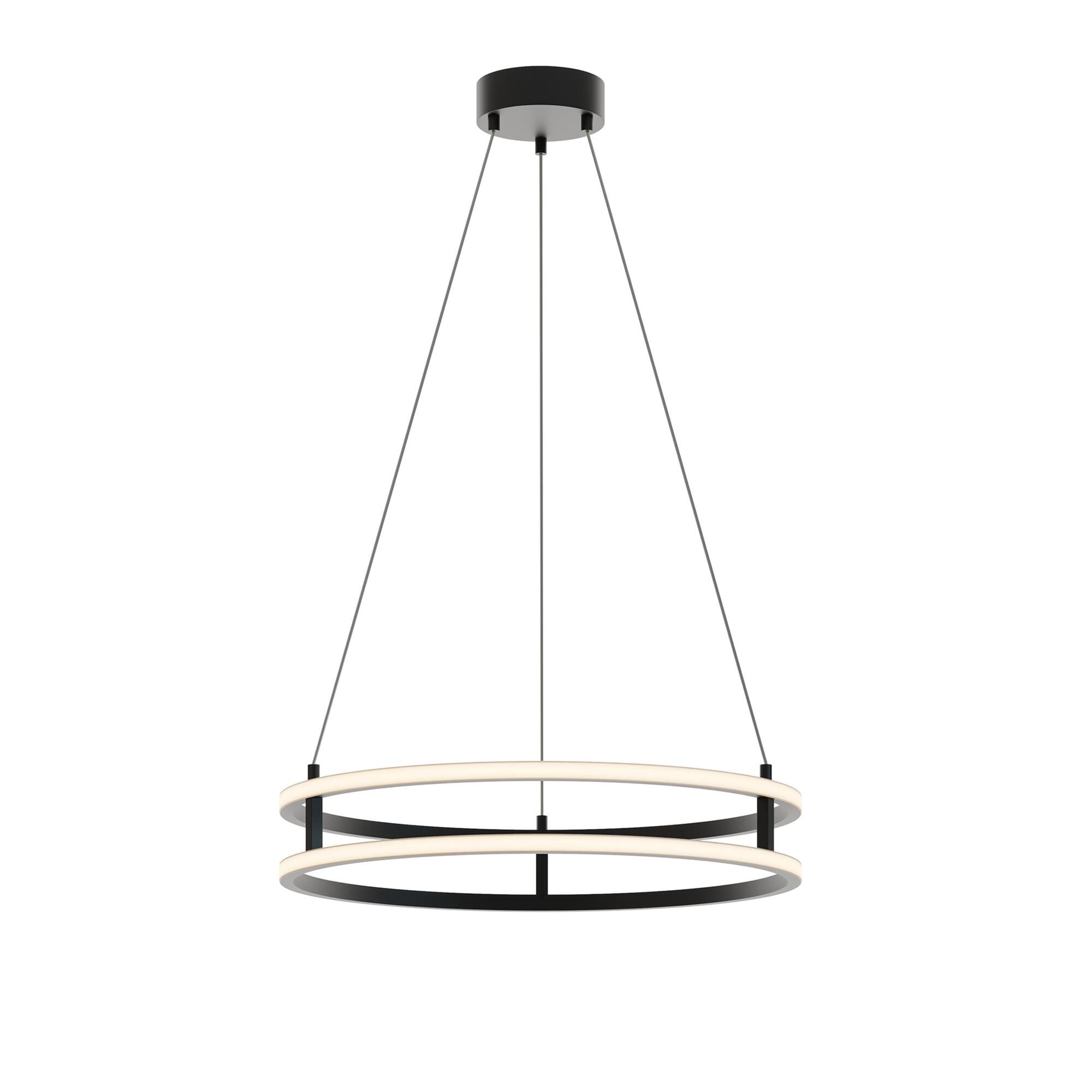 Shown in Black finish and White Acrylic shade