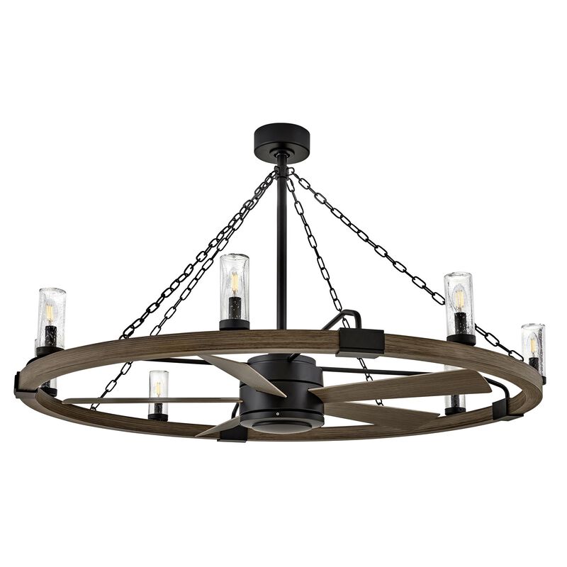 Sawyer 44 Inch Chandelier Ceiling Fan with Light Kit by Hinkley