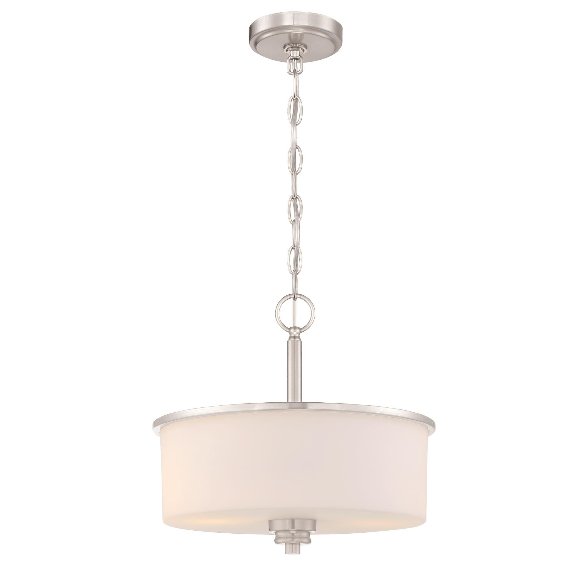 Bolden 13 Inch 2 Light Semi Flush Mount by Craftmade