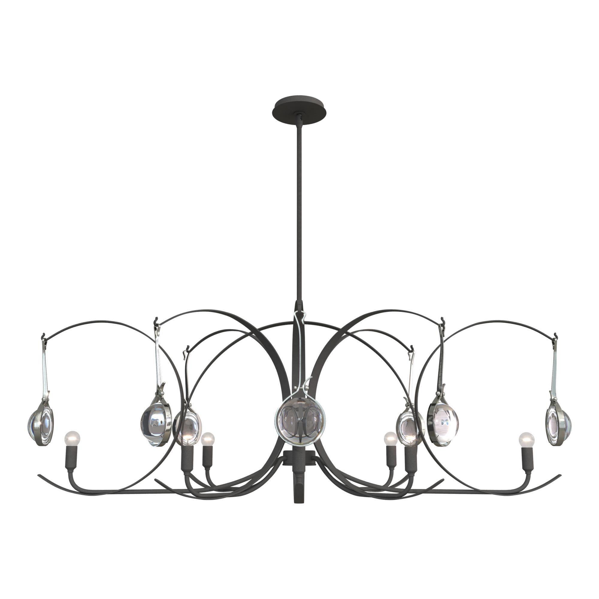 Optic 51 Inch Linear Suspension Light by Hubbardton Forge