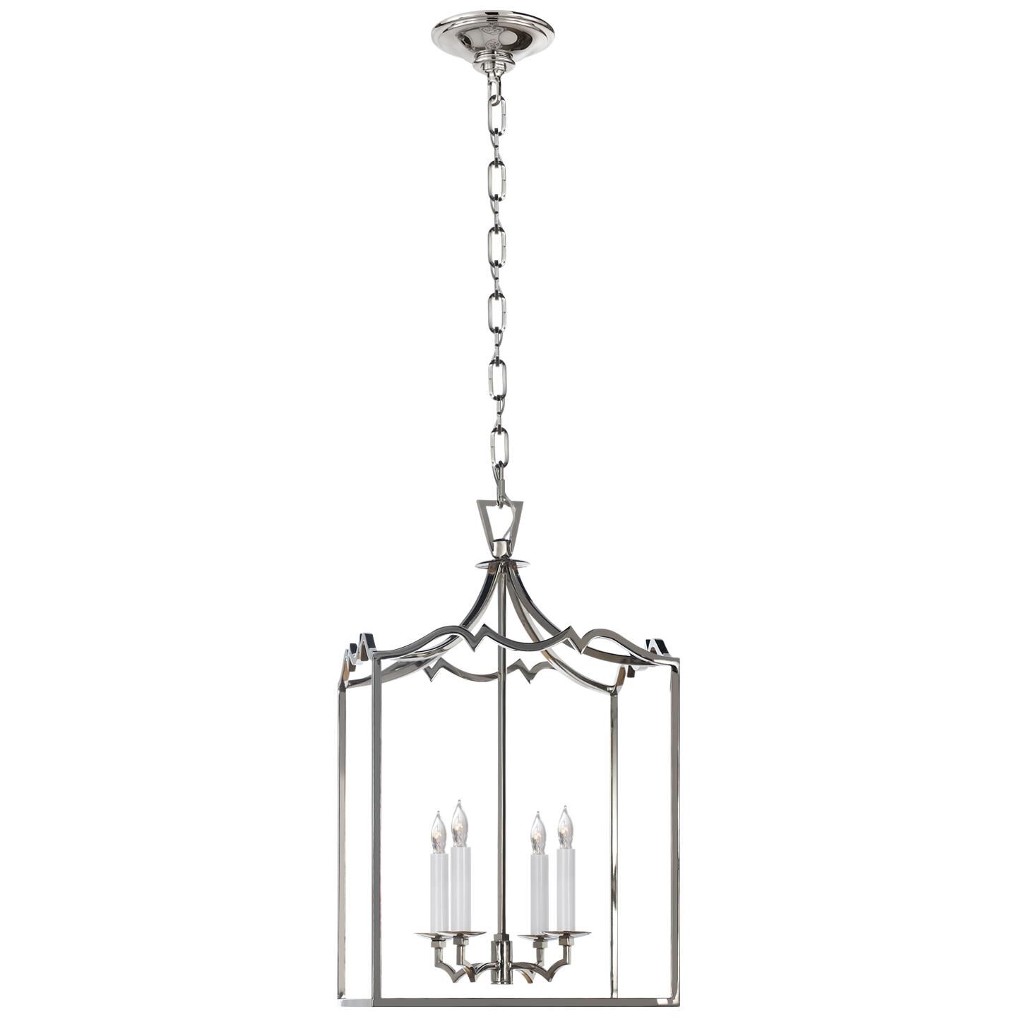 Chapman & Myers Darlana 12 Inch Cage Pendant by Visual Comfort Signature Collection