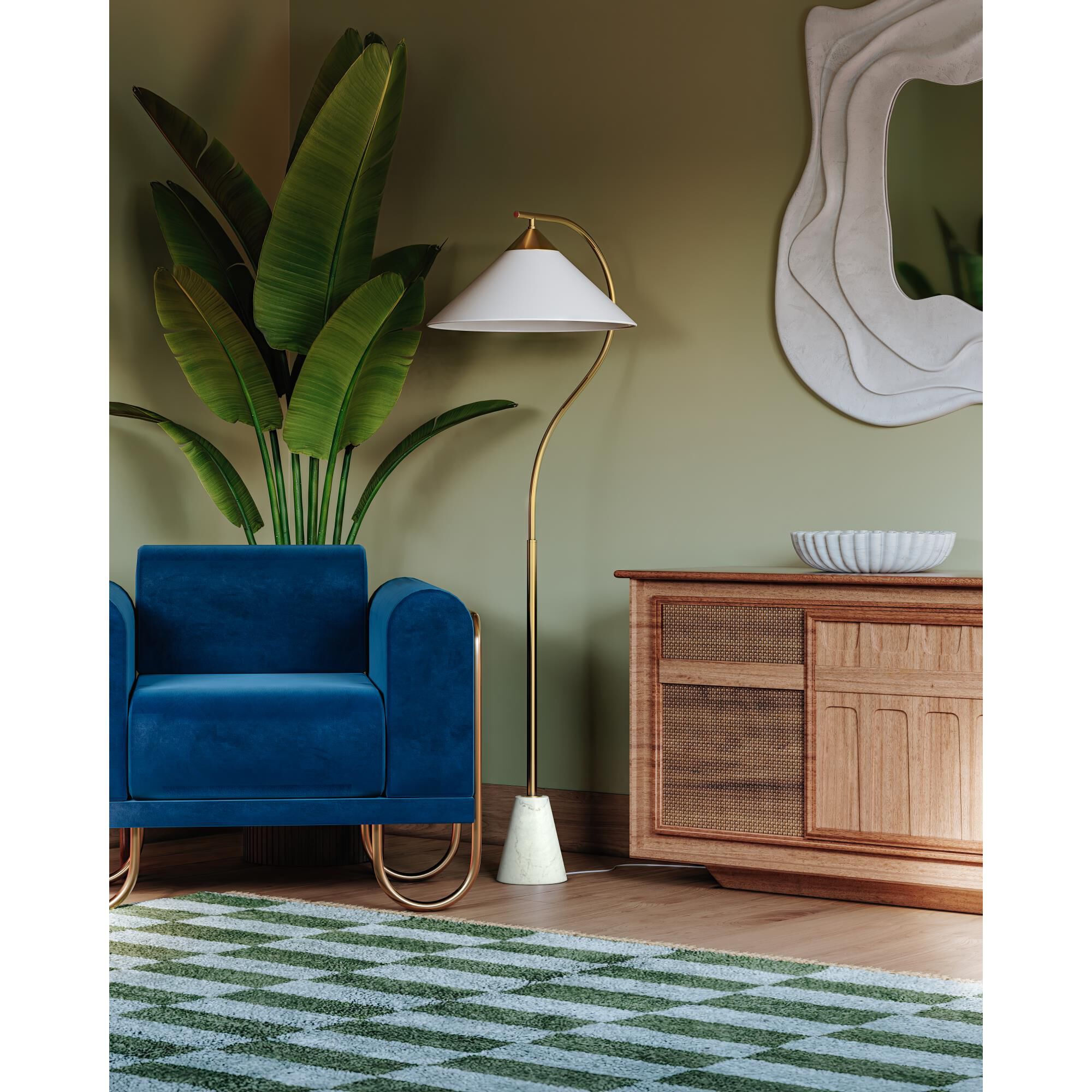 Bianca 63 Inch Floor Lamp by Mitzi