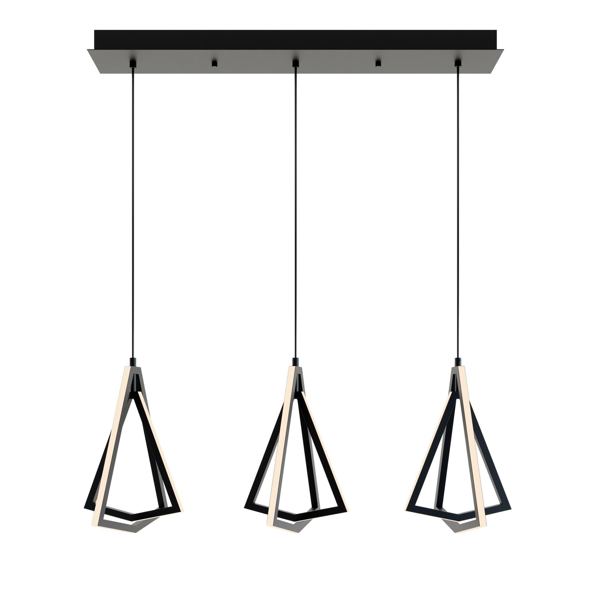 Gianna 36 Inch 3 Light LED Linear Suspension Light by AFX Lighting