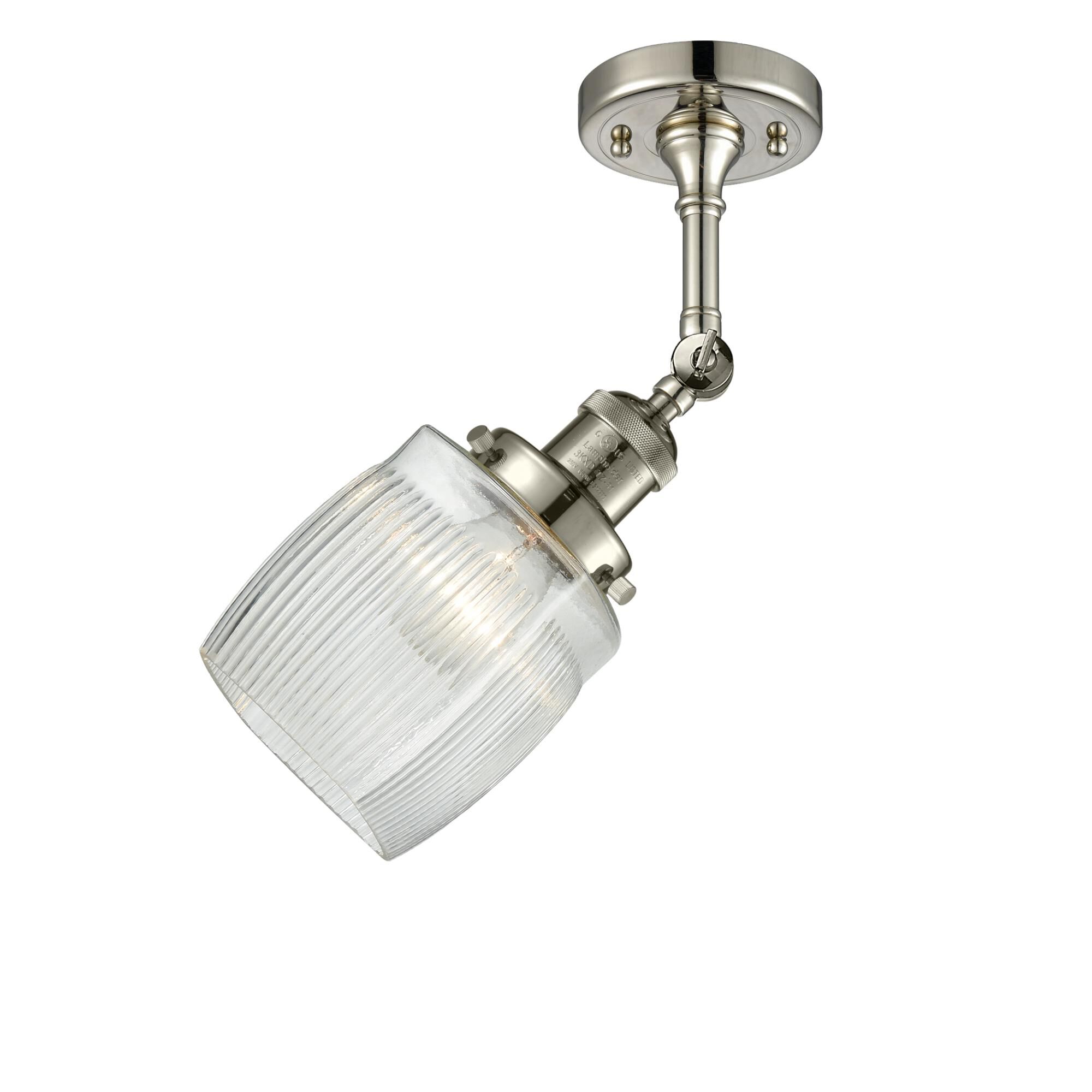 Bruno Marashlian Colton 5 Inch 1 Light Semi Flush Mount by Innovations Lighting