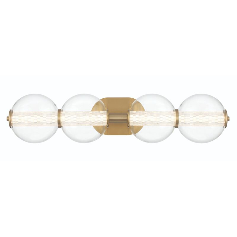 Atomo 30 Inch 4 Light Bath Vanity Light by Eurofase Lighting