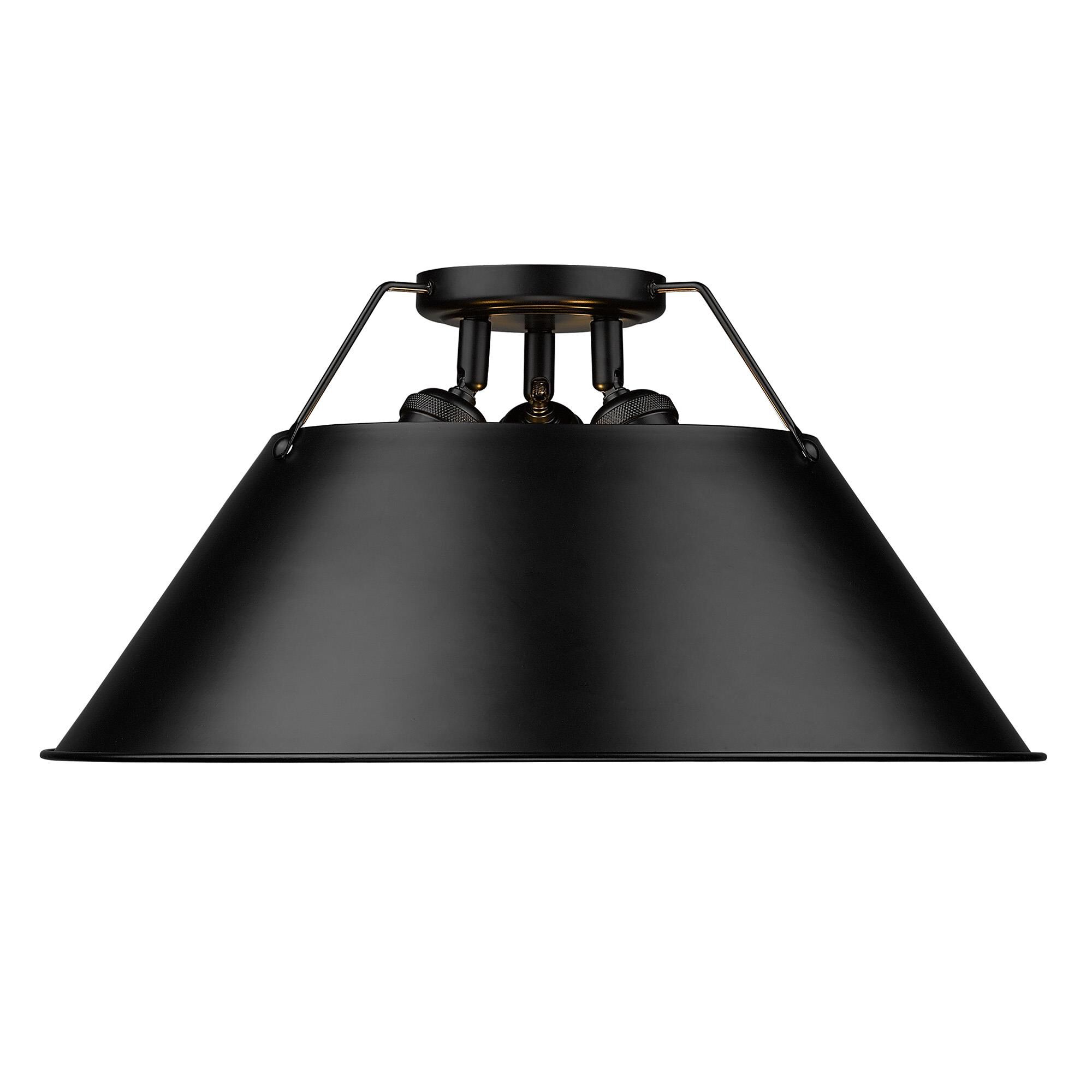 Orwell 19 Inch Semi Flush Mount by Golden Lighting