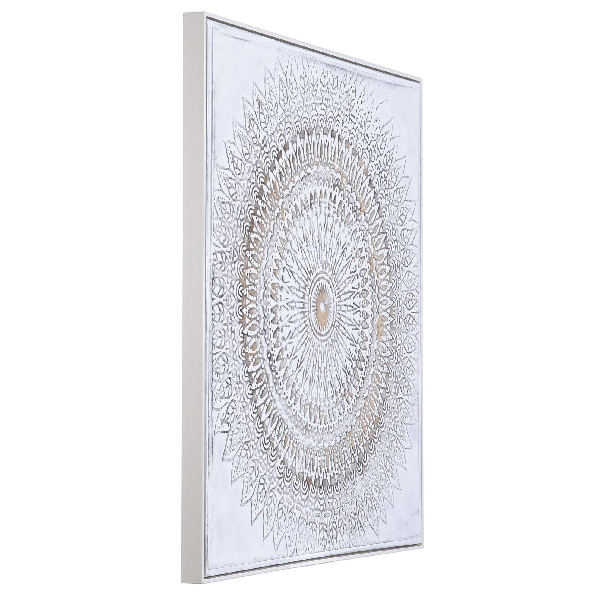 Shown in White And Gold finish