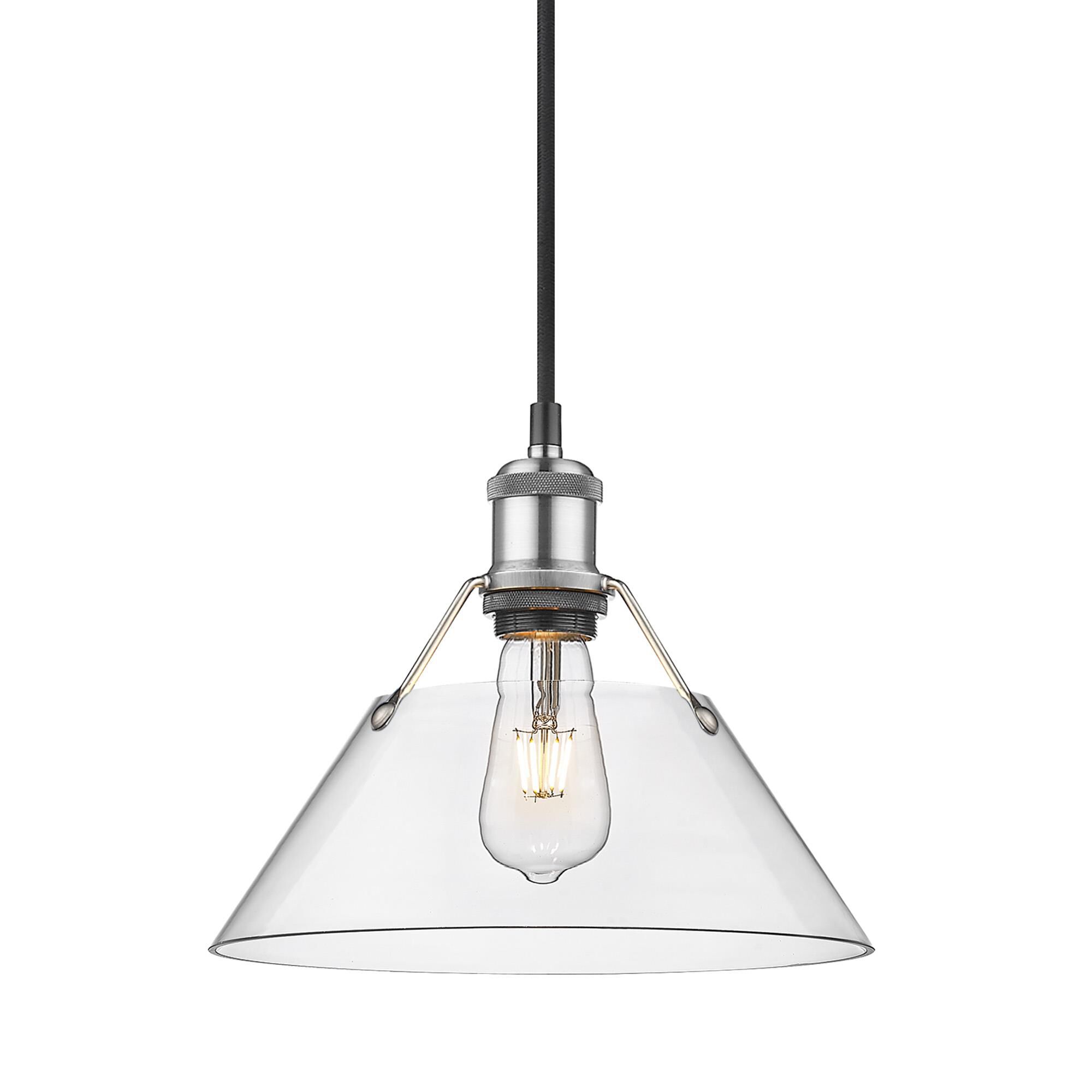 Orwell 10 Inch Mini Pendant by Golden Lighting