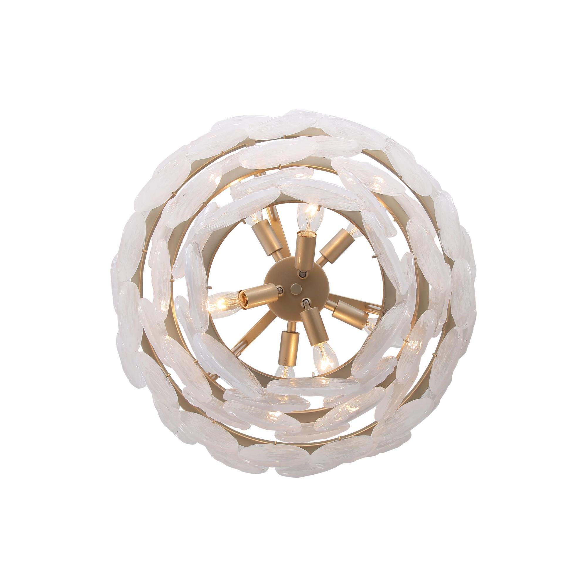 Cascada 20 Inch Large Pendant by Golden Lighting