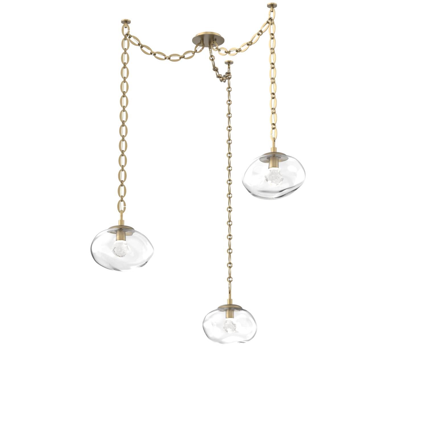 Levi Wilson Nova 19 Inch Multi Pendant Light by Hammerton Studio