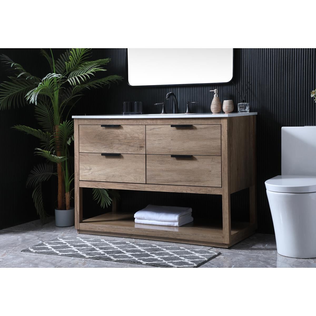 Larkin 48 Inch Bath Vanity by Elegant Decor