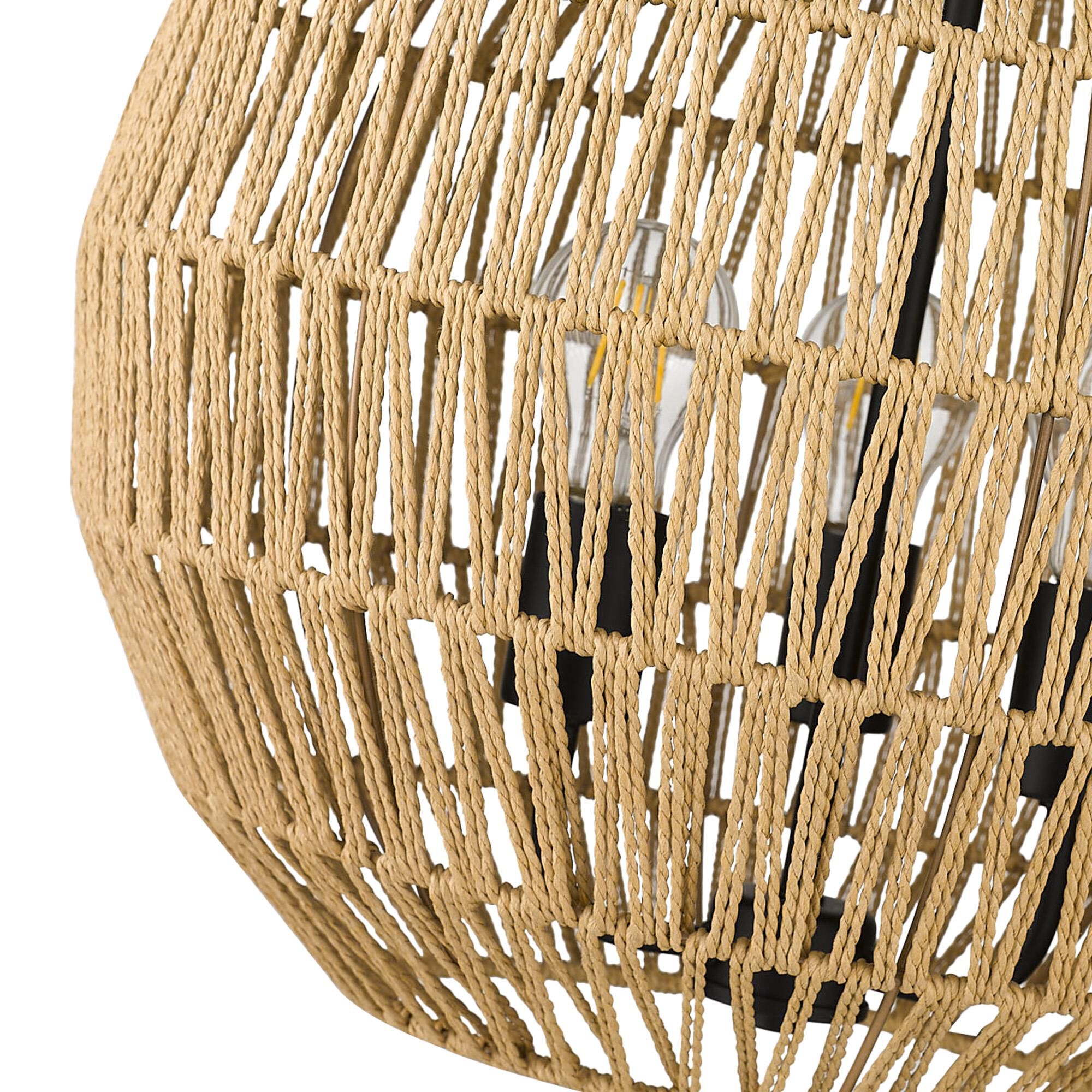 Florence Cage Pendant by Golden Lighting