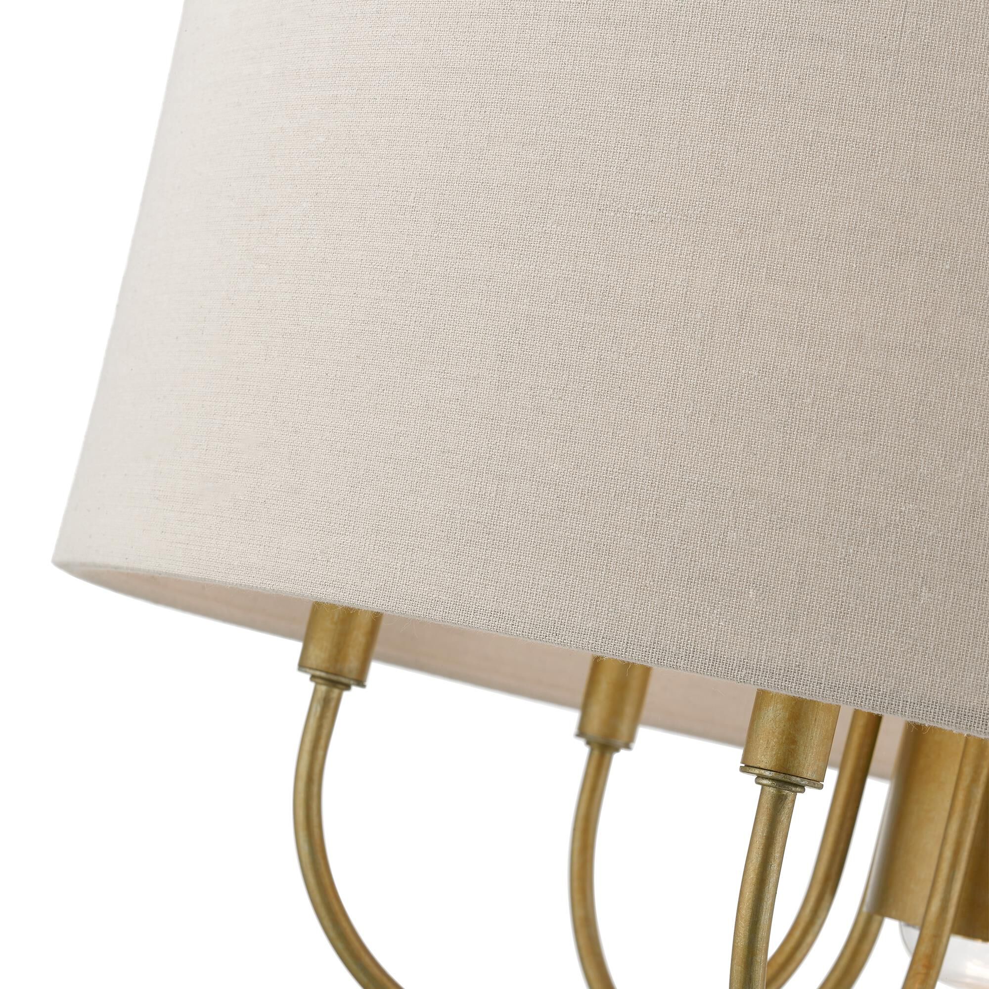 Burnett 24 Inch 7 Light Chandelier by Livex Lighting - Clearance