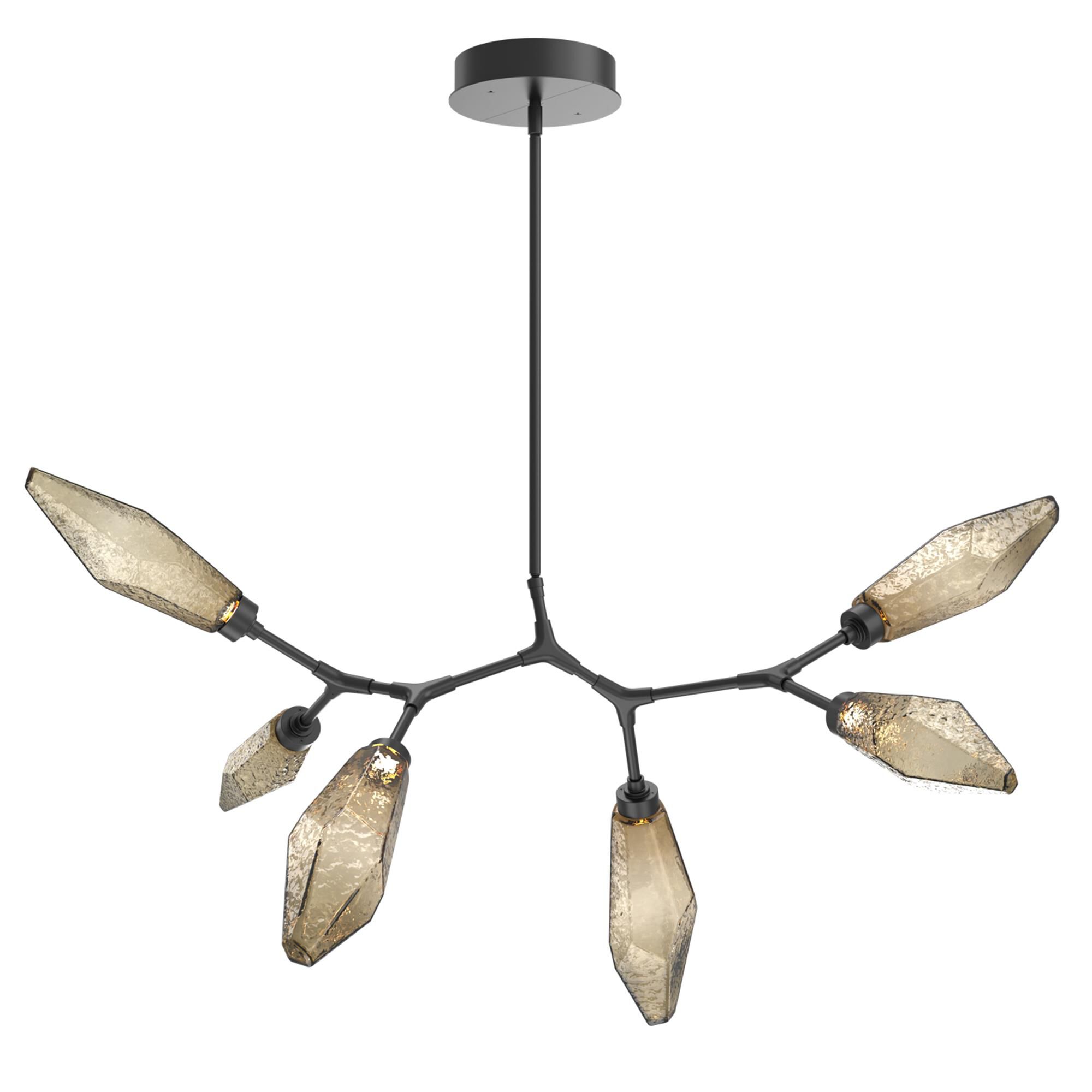 Shown in Matte Black finish and Bronze glass