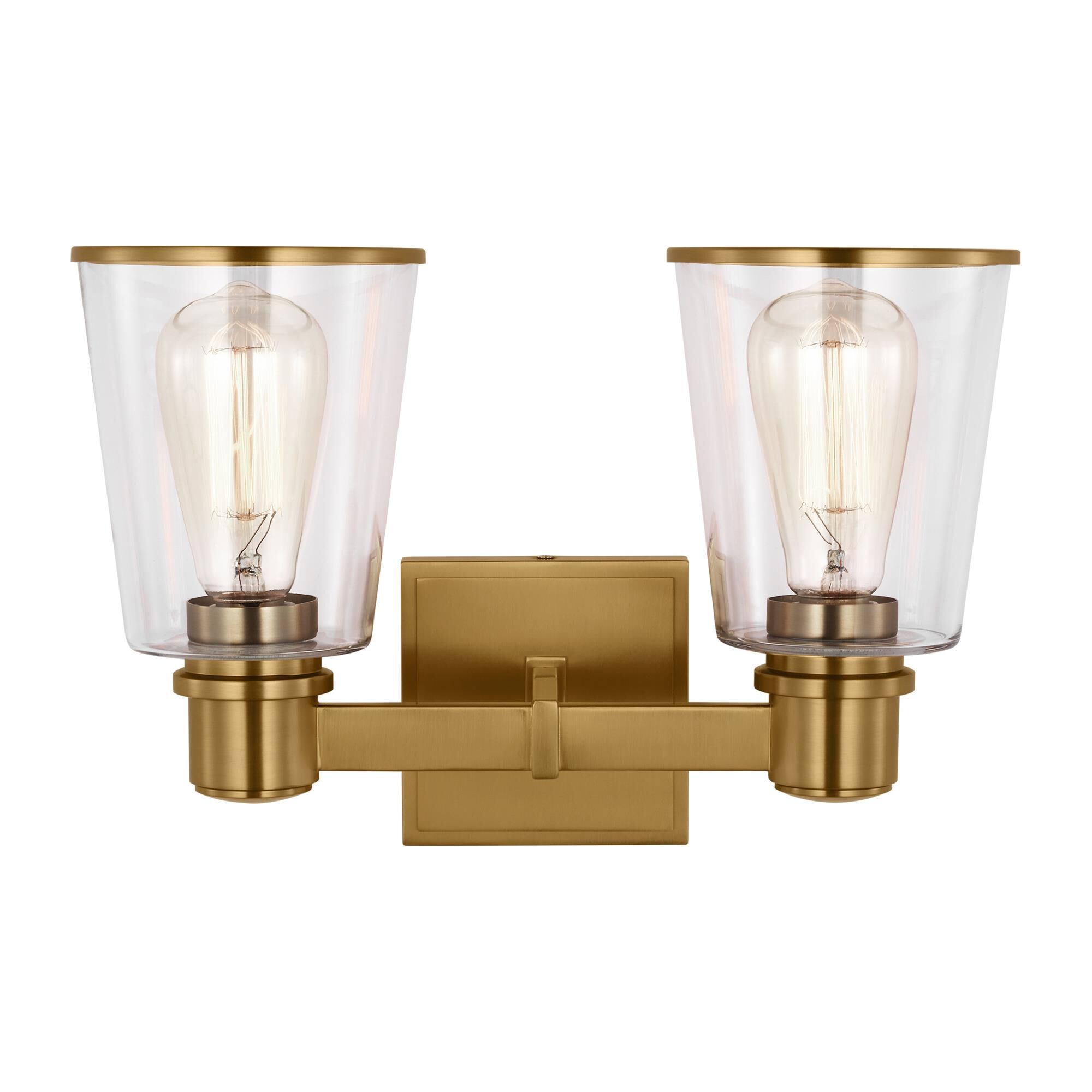 Chapman & Myers Alessa 14 Inch 2 Light Bath Vanity Light,