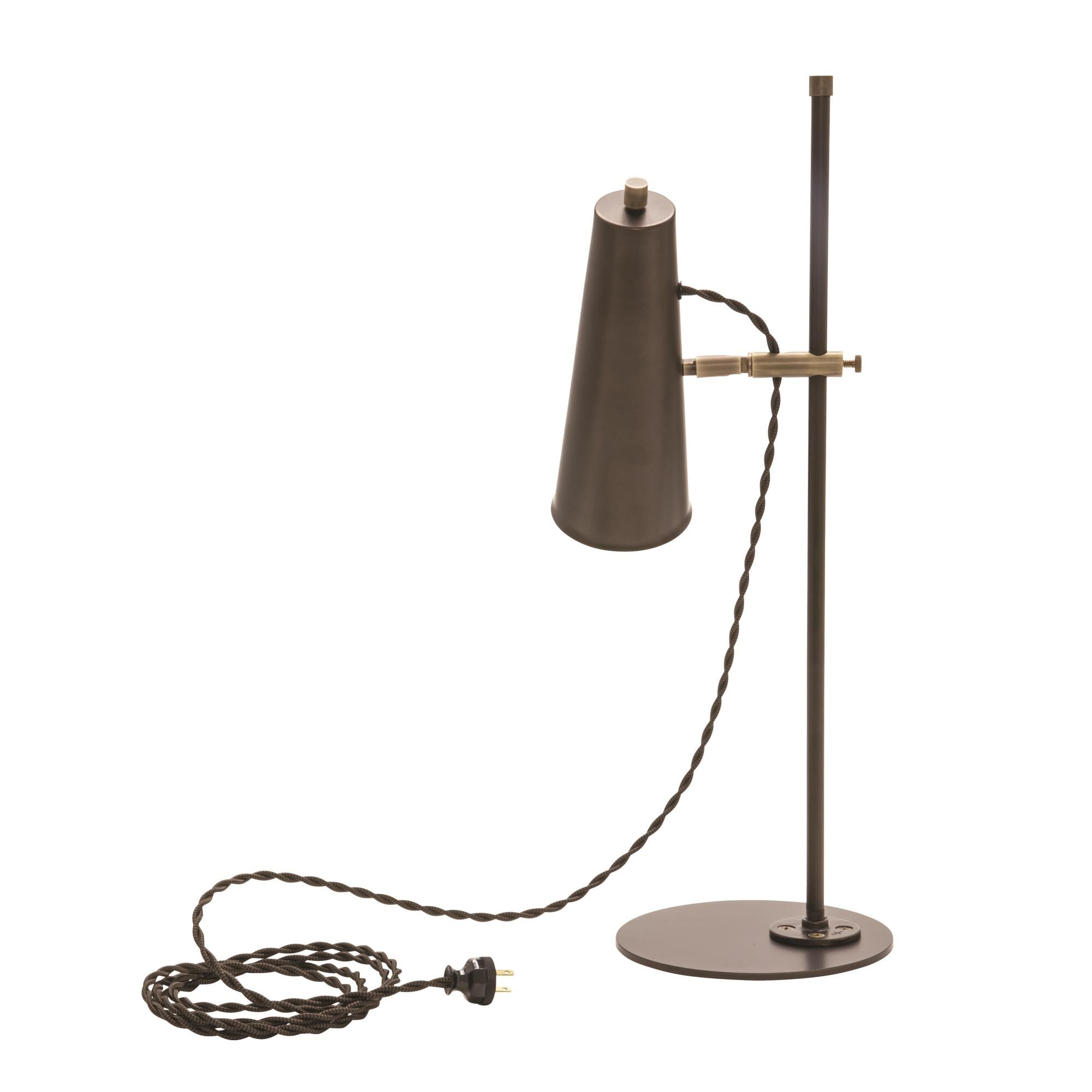 Shown in Chestnut Bronze With Antique Brass Accents finish and Metal shade and Antique Brass accent
