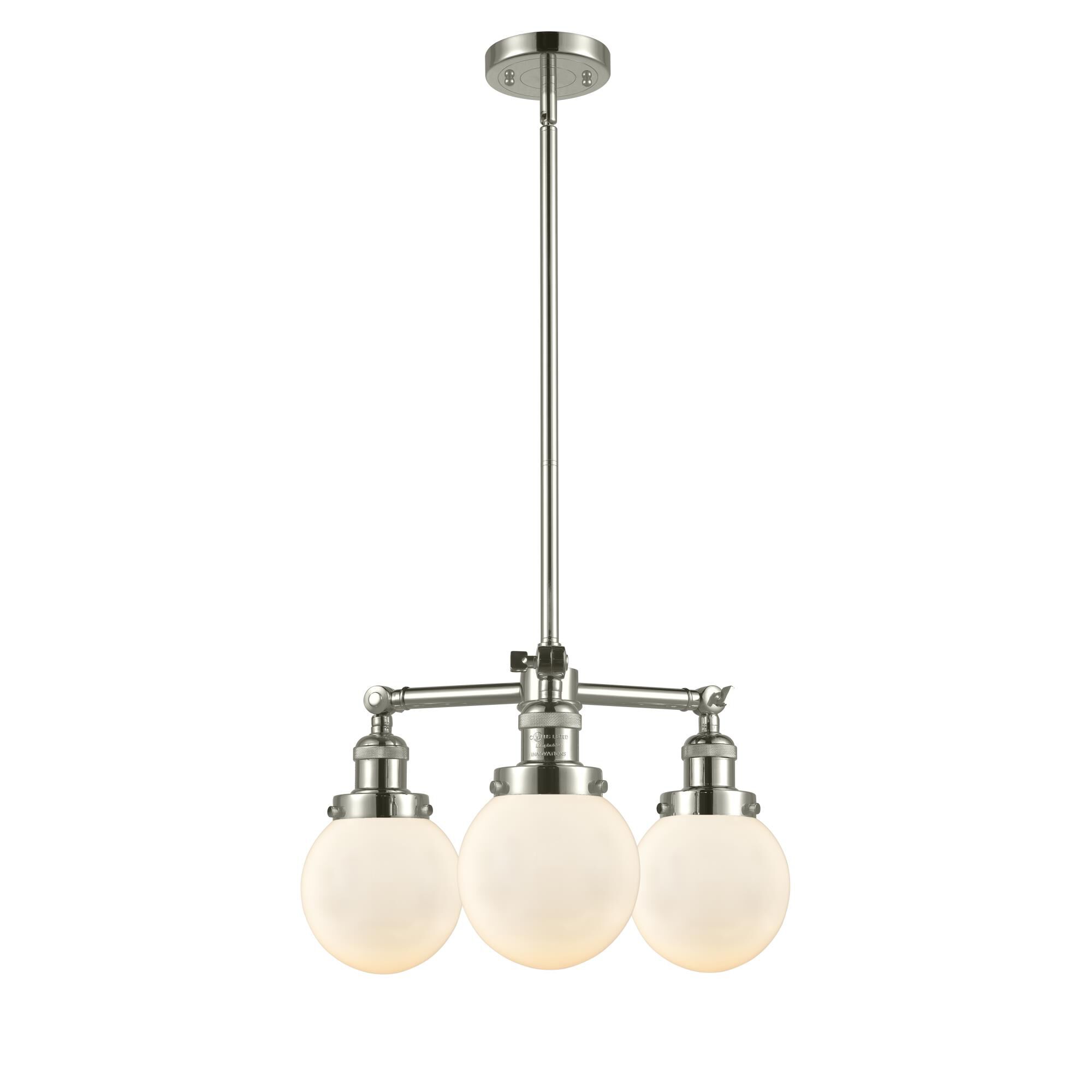 Bruno Marashlian Beacon 19 Inch 3 Light LED Mini Chandelier by Innovations Lighting