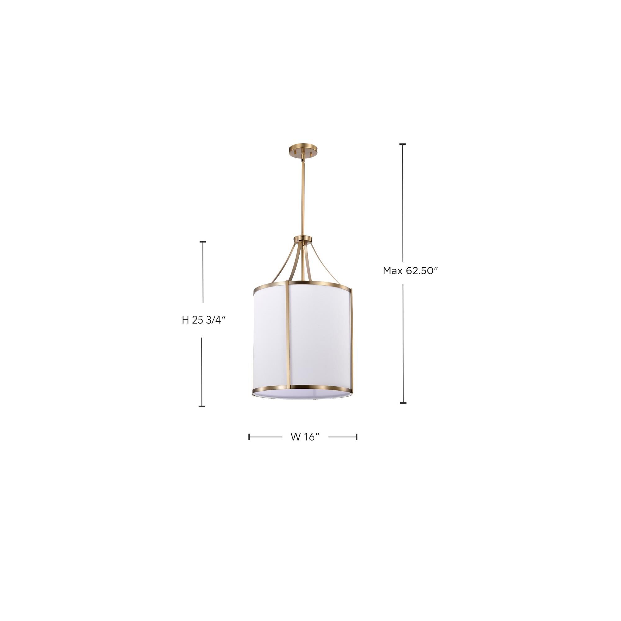 Easton 3 Light Large Pendant Light by Nuvo Lighting