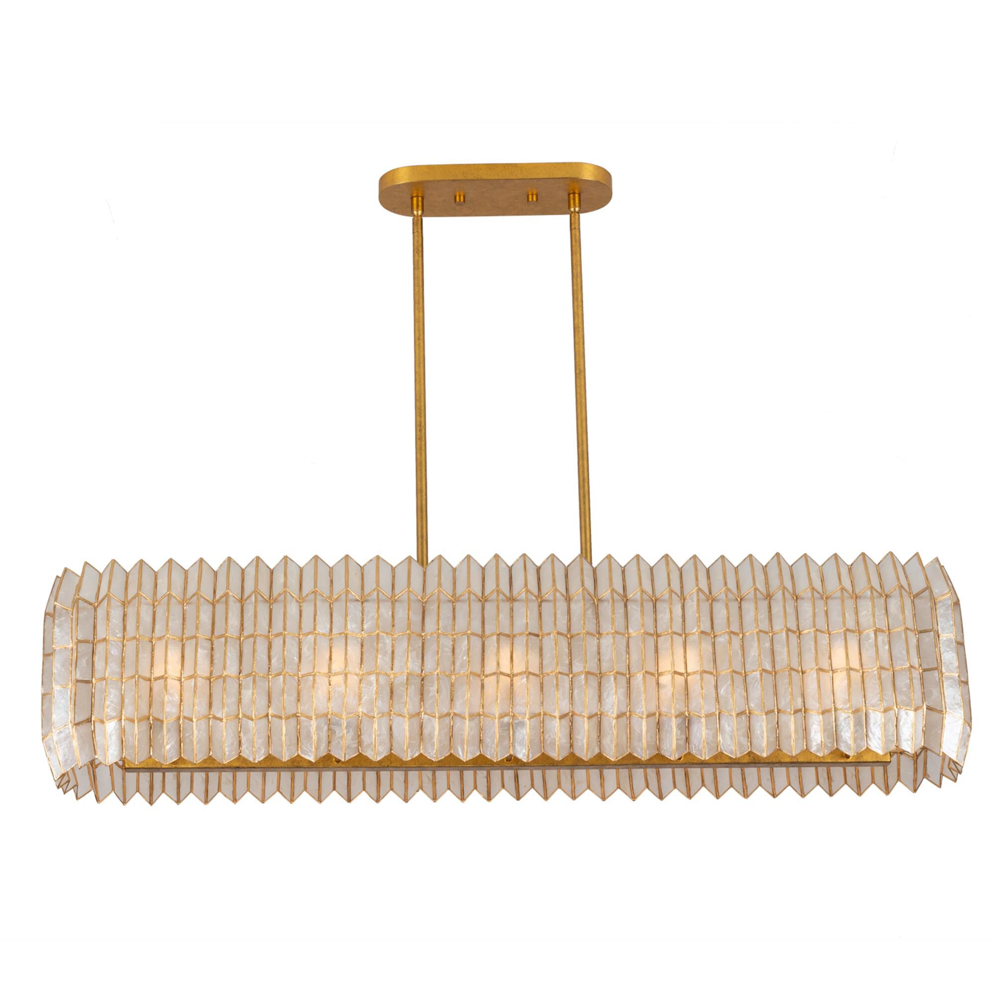 Shown in Oxidized Gold Leaf finish