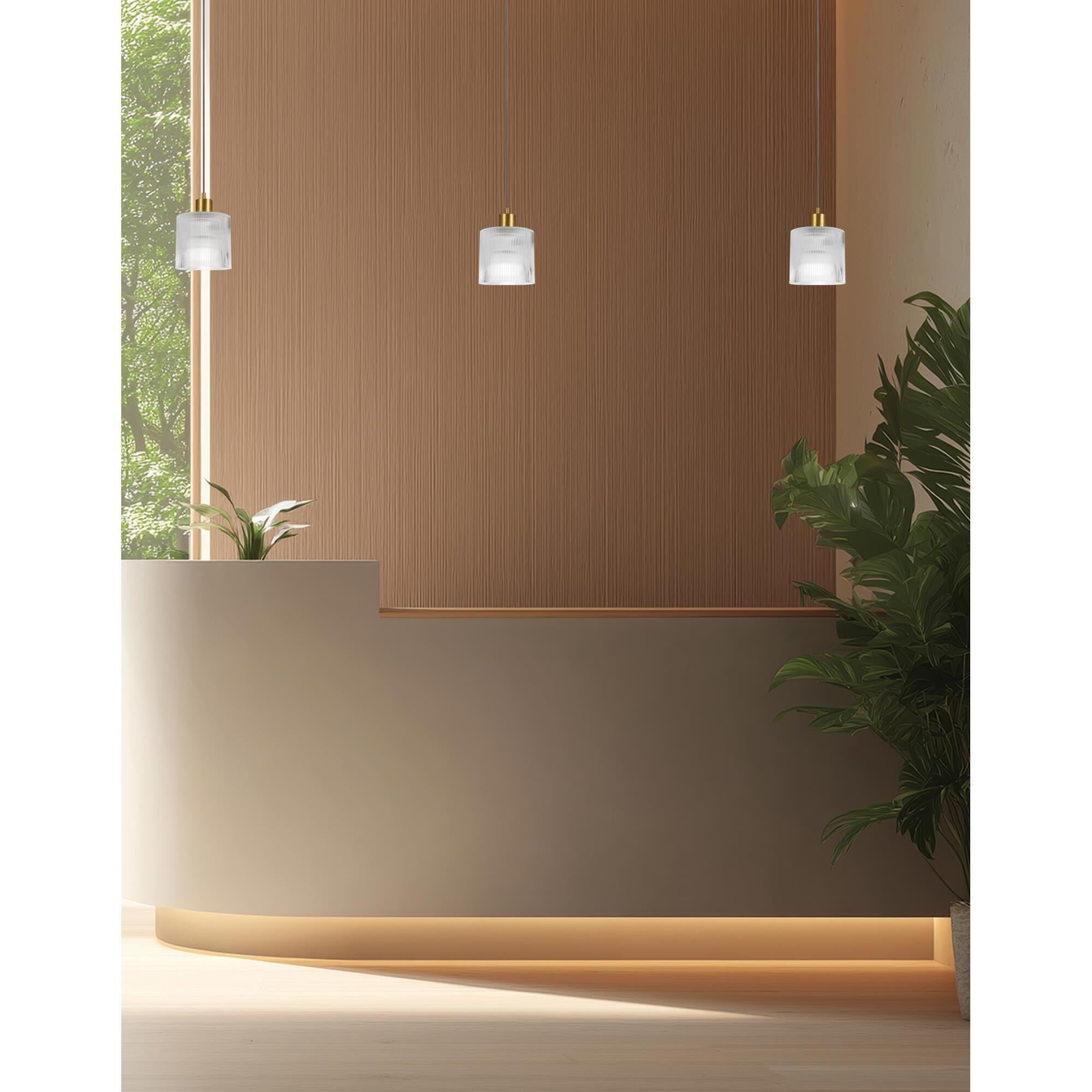 Nadine 7 Inch Mini Pendant by Dainolite