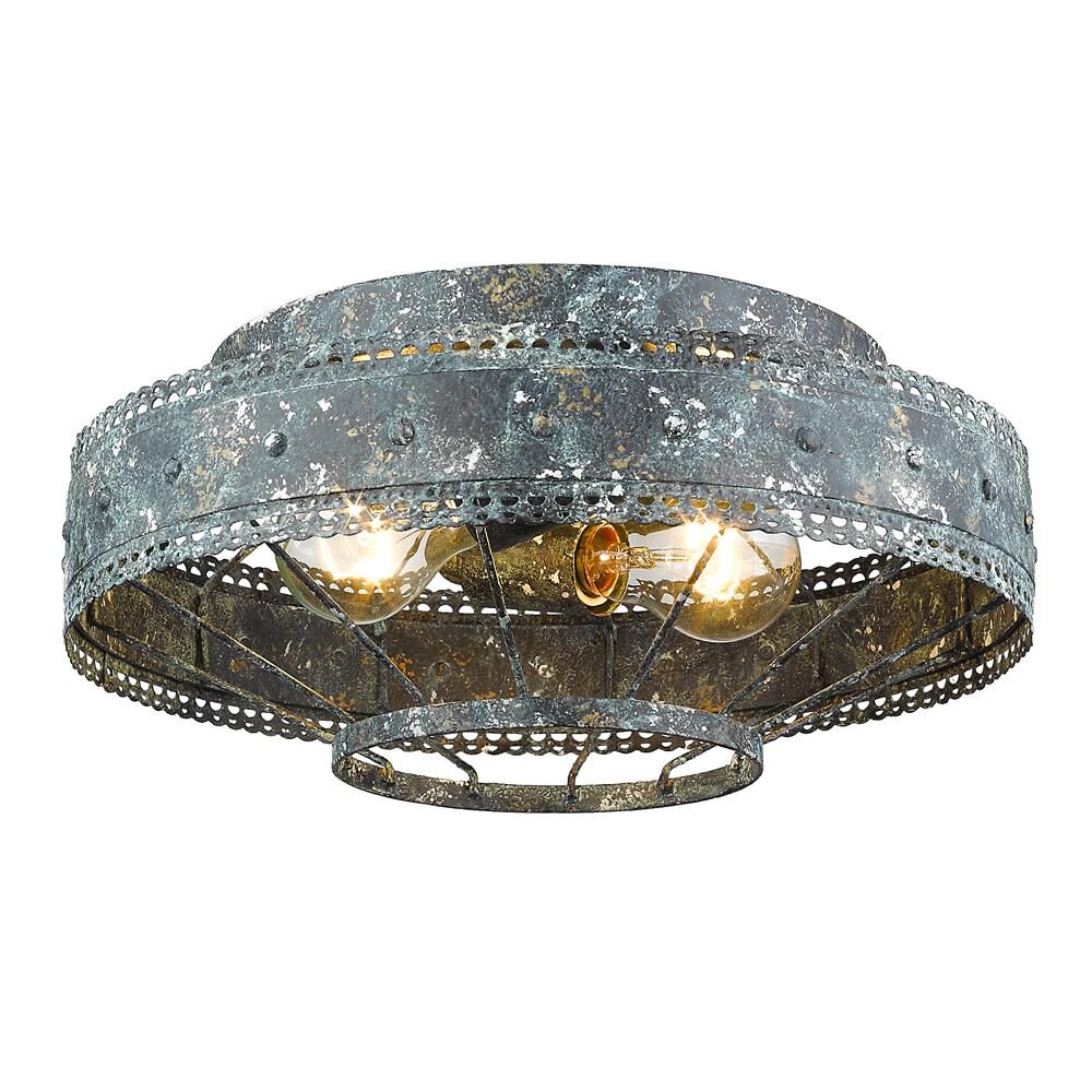 Ferris 6 Inch Flush Mount by Golden Lighting