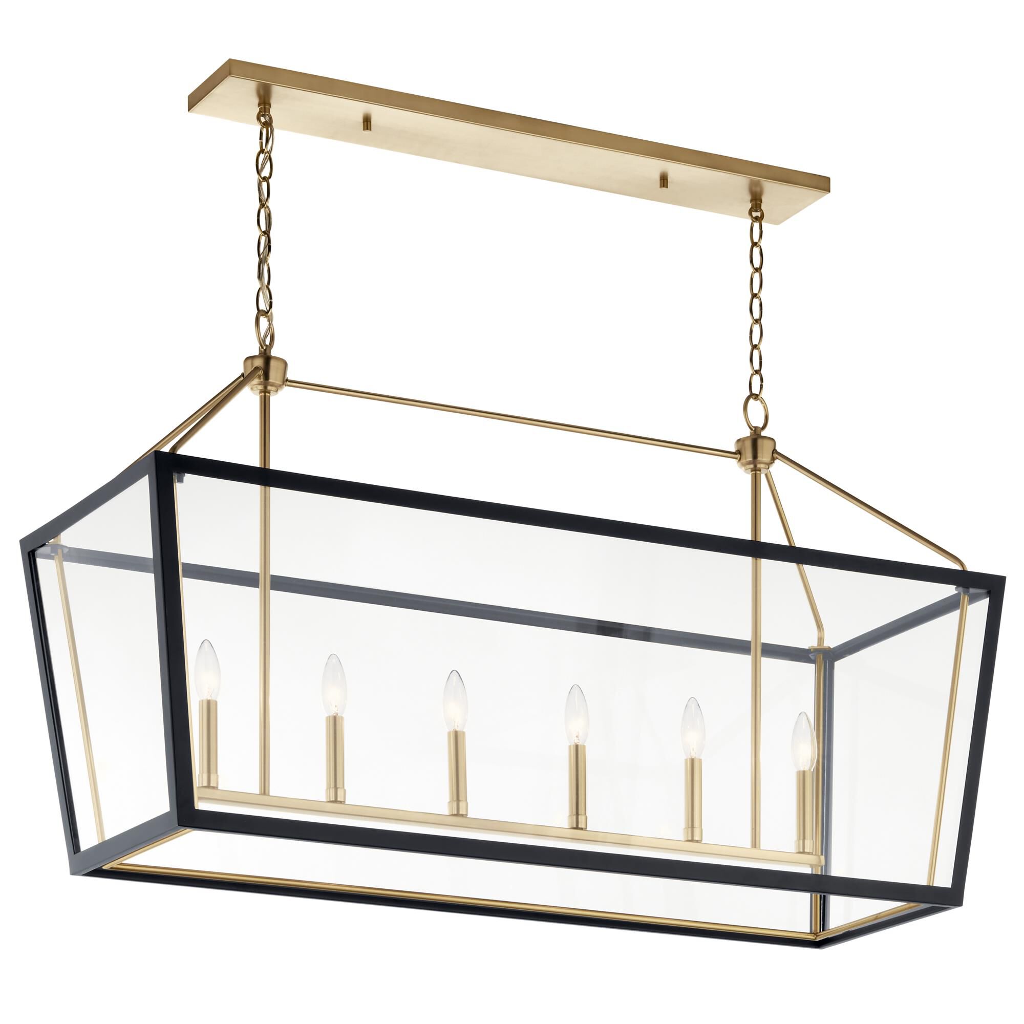 Delvin 44 Inch 6 Light Linear Suspension Light by Kichler Lighting