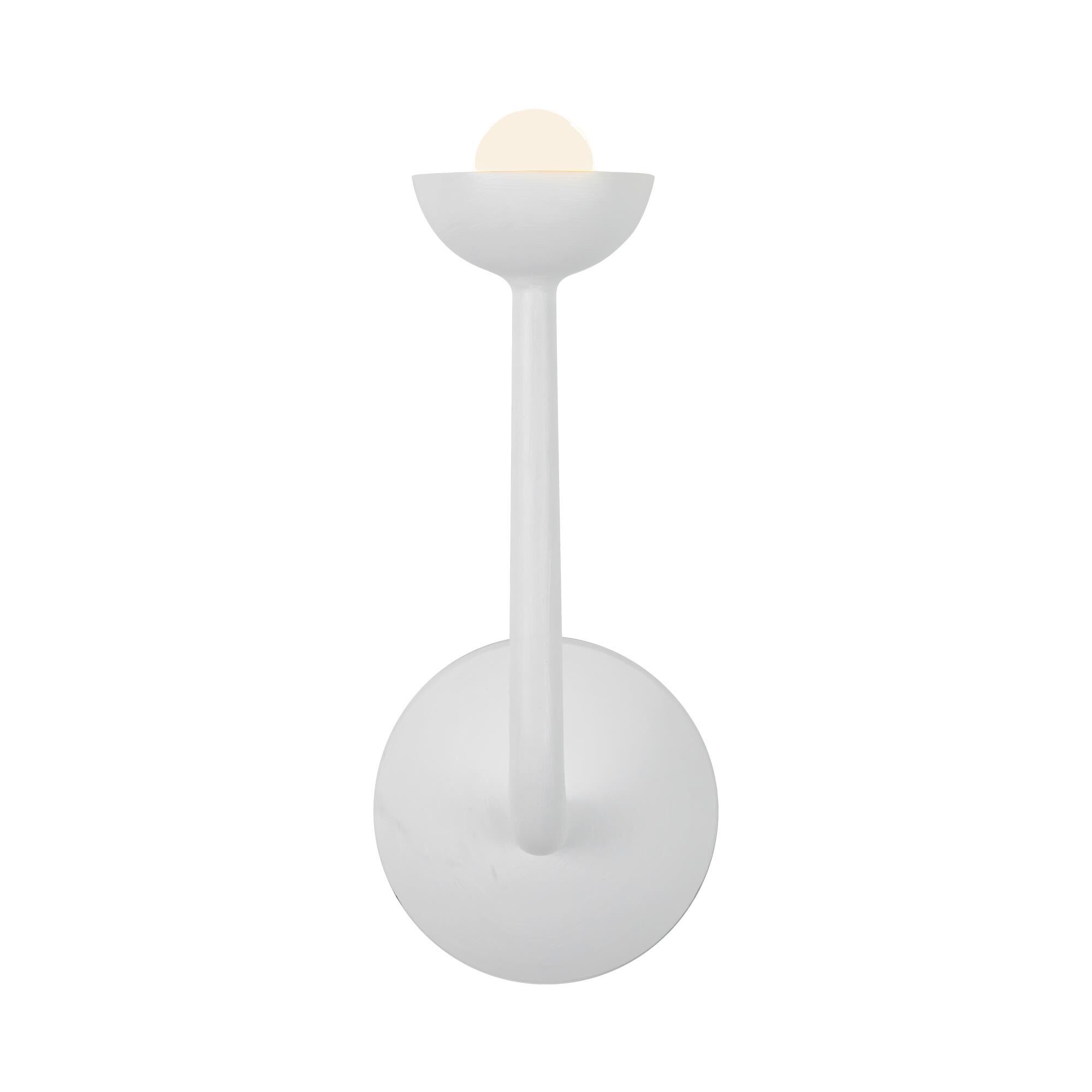 Shown in Antique White finish and Frosted glass