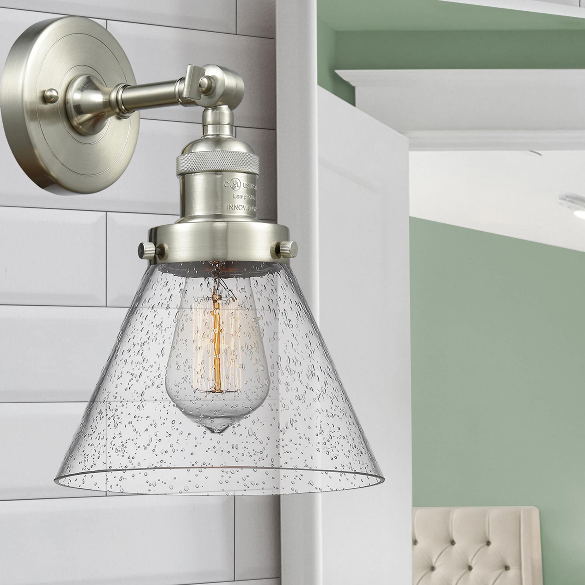 Bruno Marashlian Large Cone 10 Inch Wall Sconce by Innovations Lighting