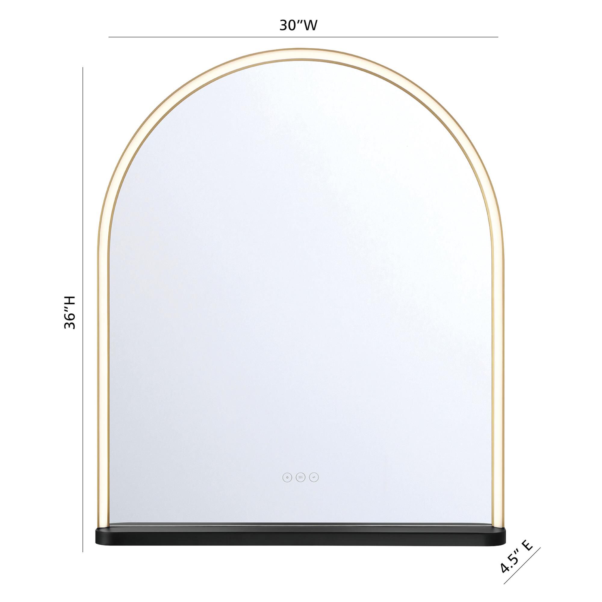 Serin 30 Inch LED Lighted Mirror by Eurofase Lighting