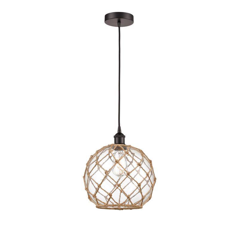 Innovations Lighting Bruno Marashlian Farmhouse Rope 10 Inch Mini Pendant