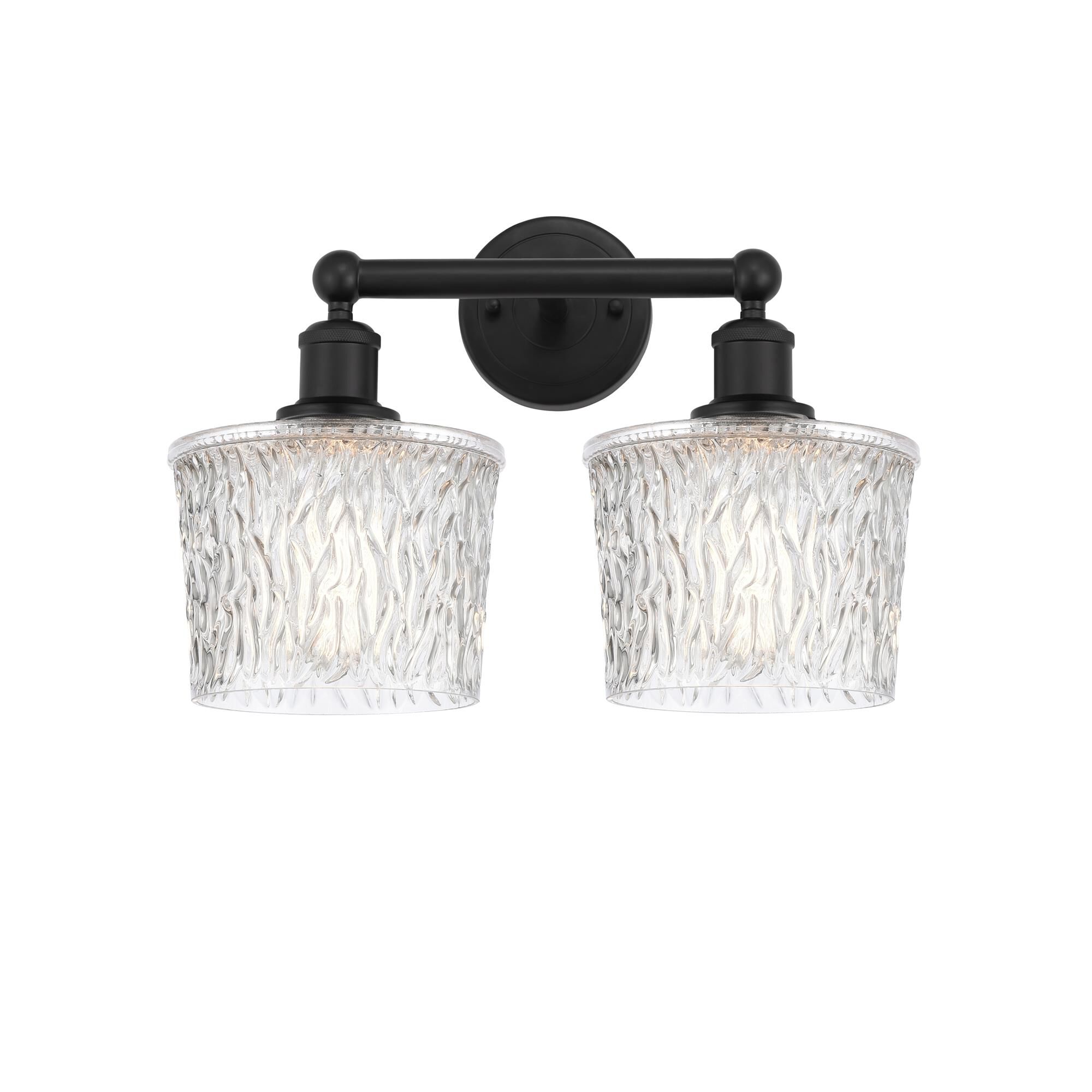 Shown in Matte Black, Clear finish and Clear glass and Clear Glass shade