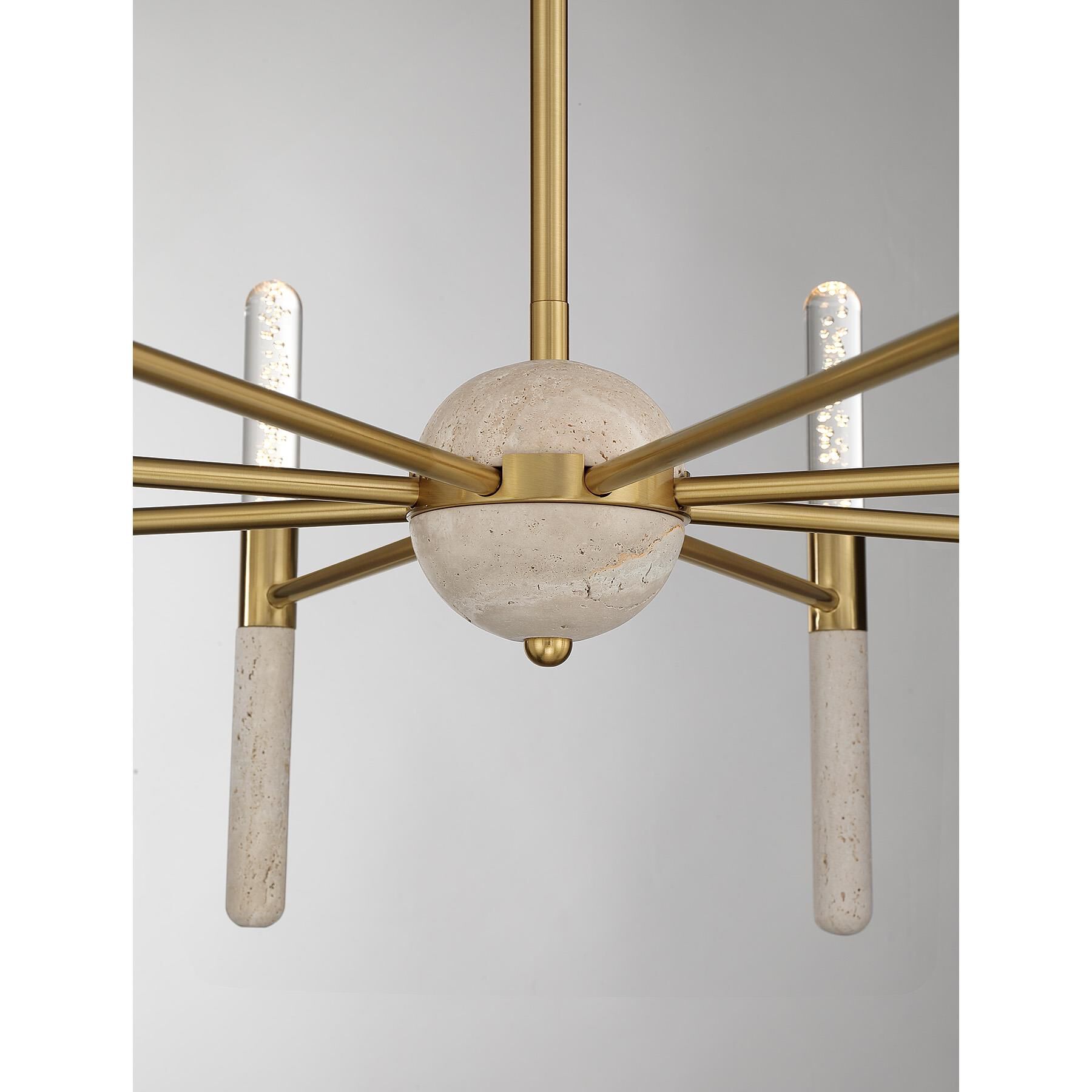Linden 32 Inch Chandelier by Savoy House
