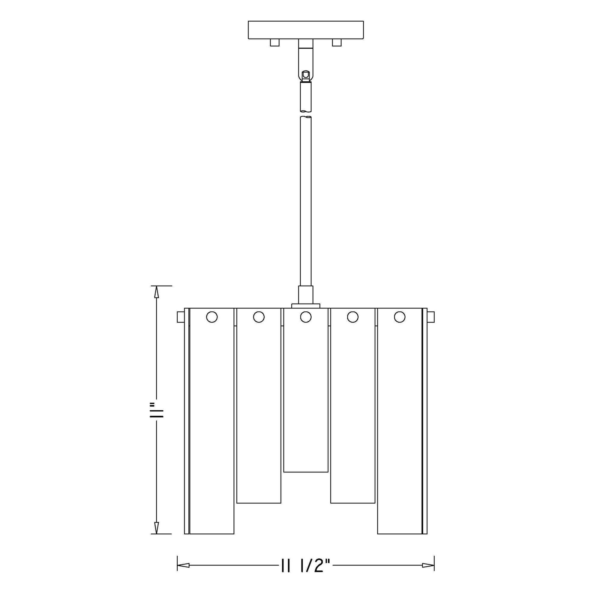 Z-Lite Viviana 11 Inch Mini Pendant