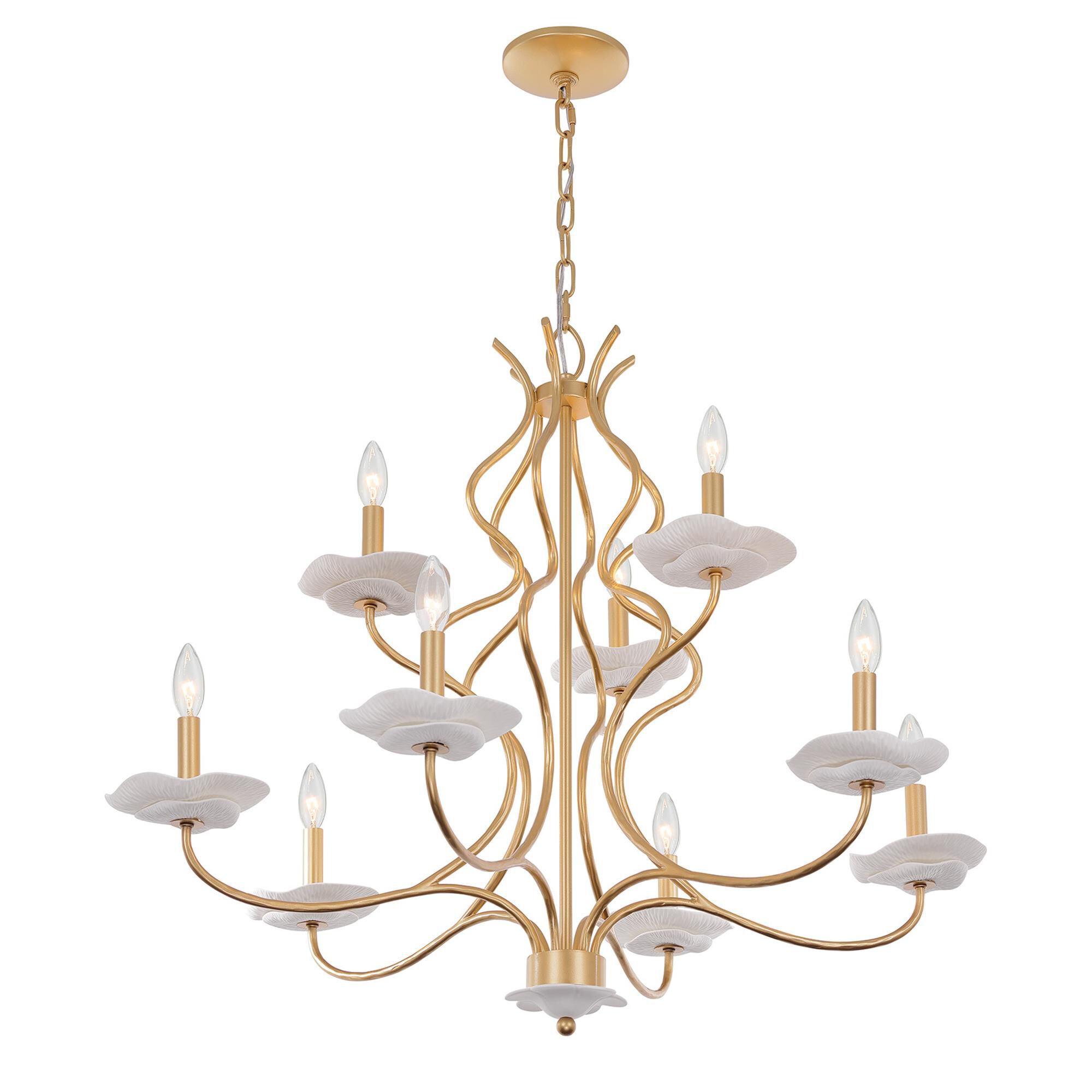 Breegan Jane Lilly 36 Inch Chandelier by Savoy House