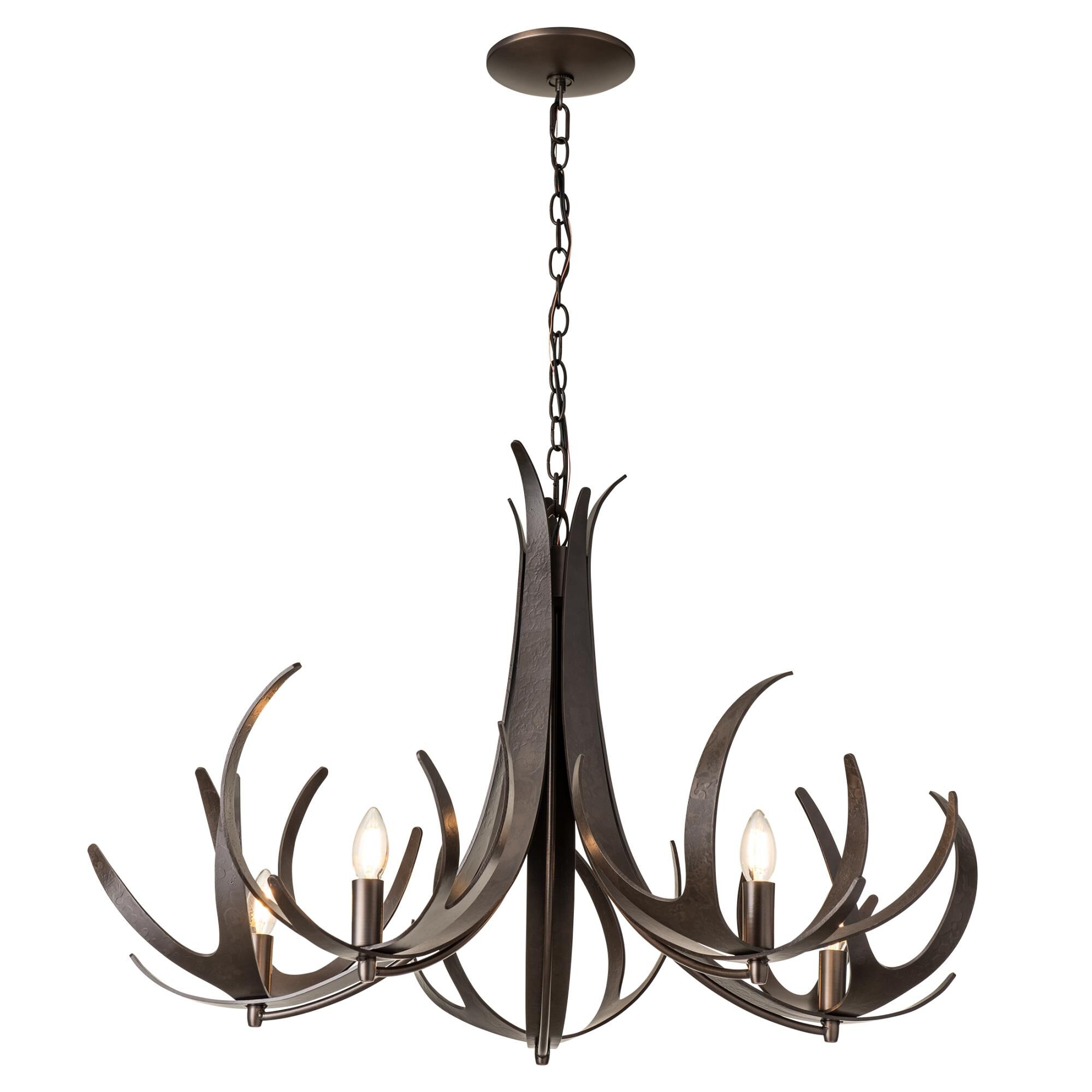 Caribou 41 Inch Chandelier by Hubbardton Forge