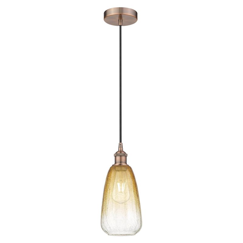 Bruno Marashlian Brookhaven Almond Mini Pendant by Innovations Lighting