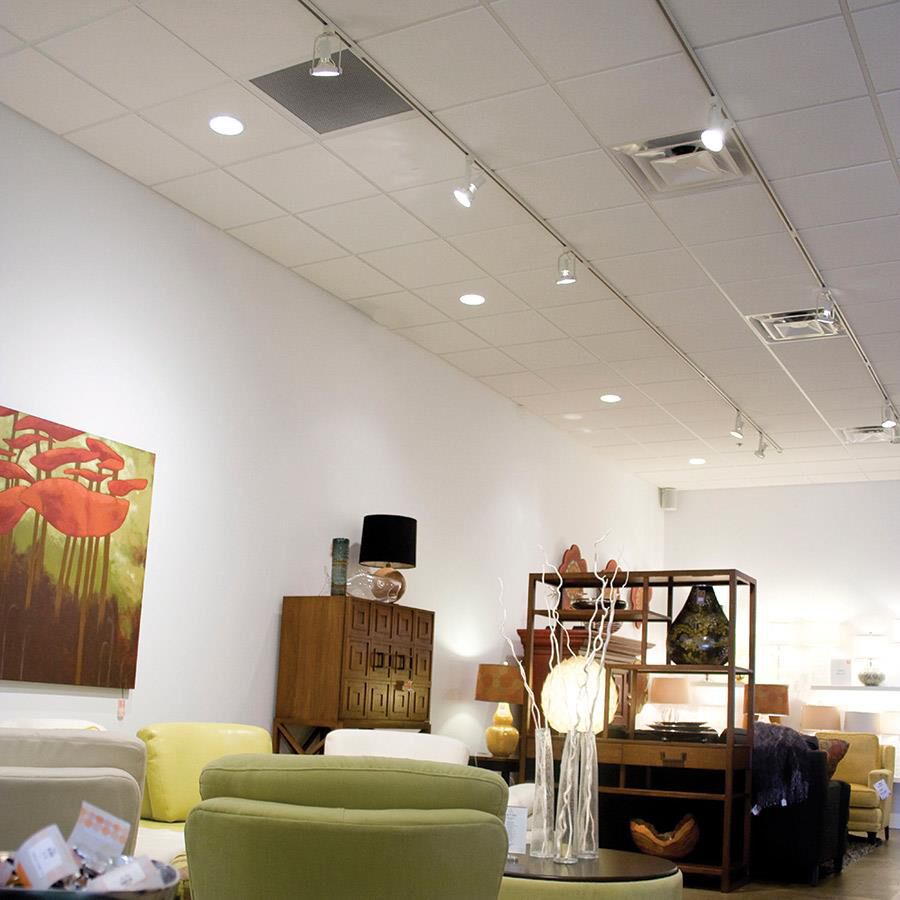 Shown in White finish