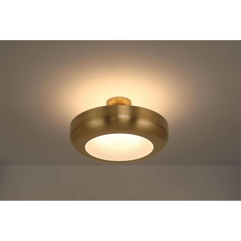 Macey 22 Inch Semi Flush Mount by Eurofase Lighting