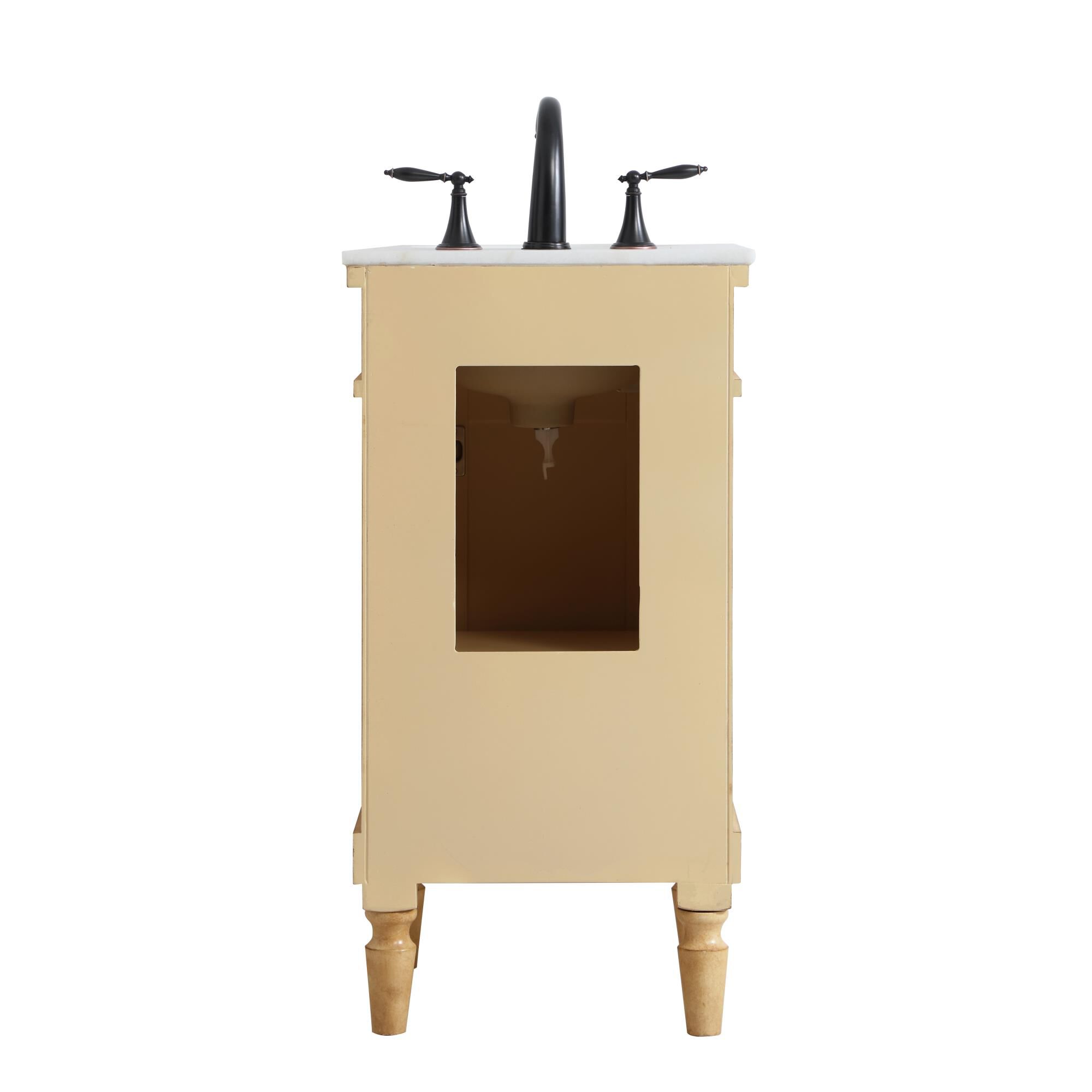 Shown in Antique Beige finish