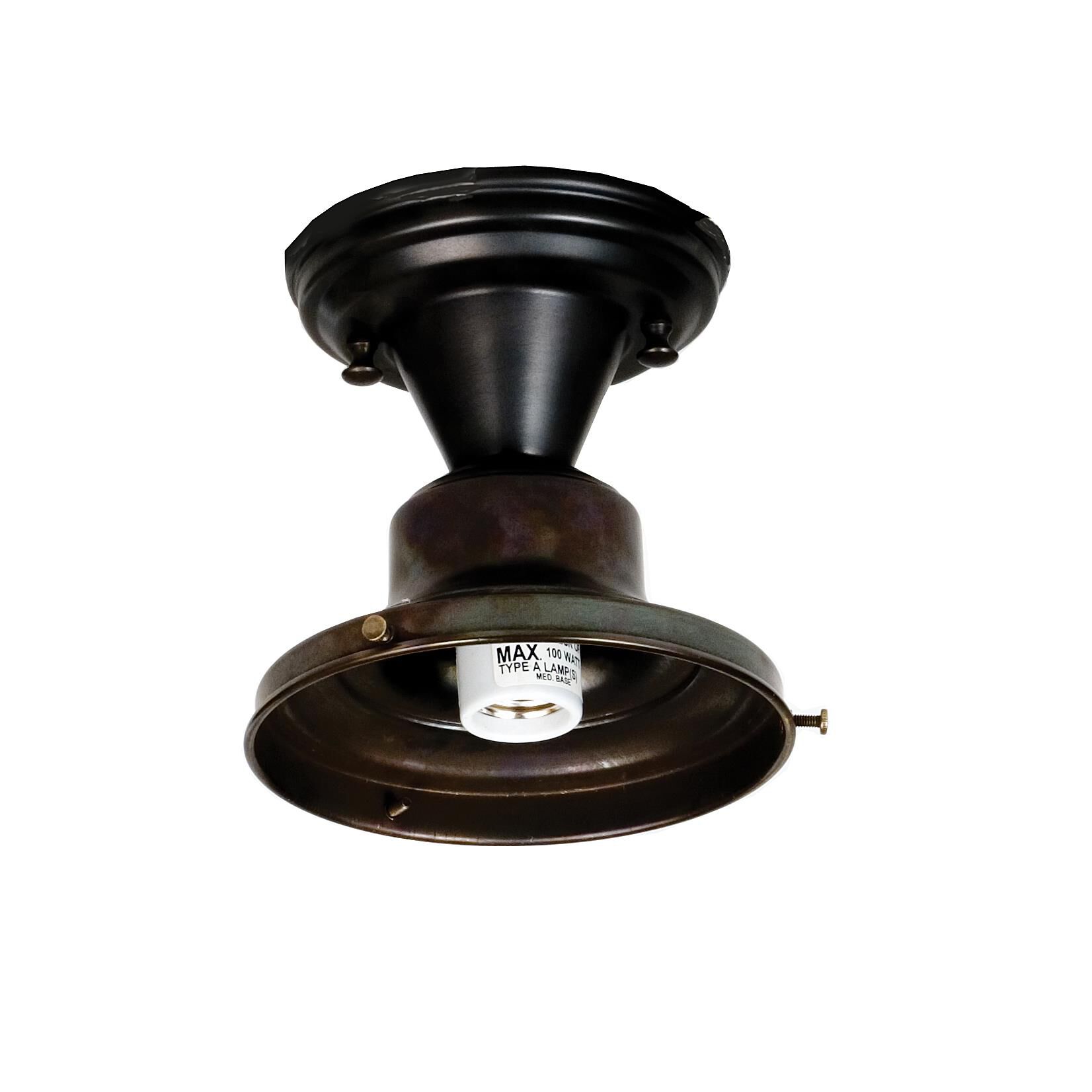 5 Inch 1 Light Semi Flush Mount by Meyda Lighting