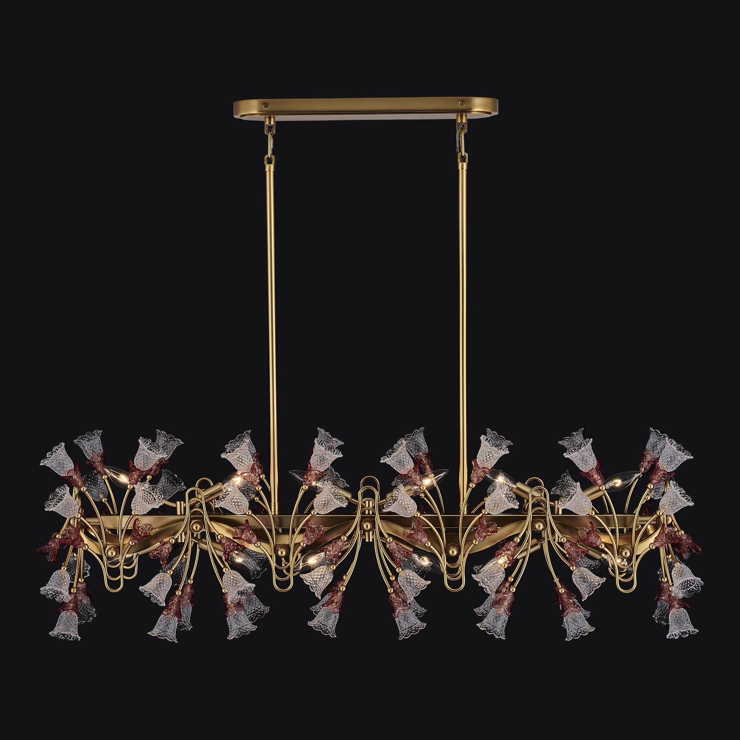 Bella 48 Inch Linear Suspension Light by Allegri