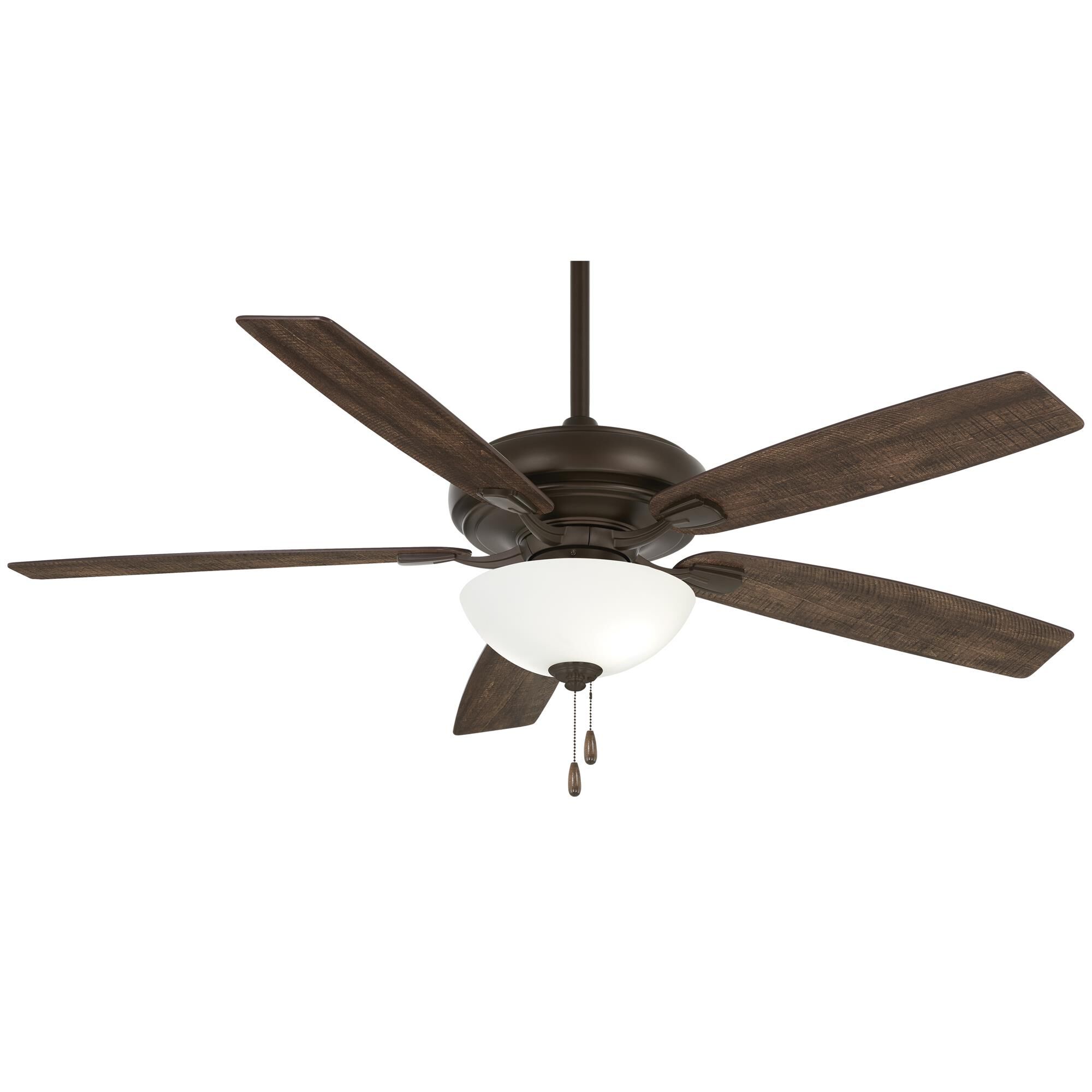 Shown in Oil Rubbed Bronze finish and White Frosted glass and Glass shade