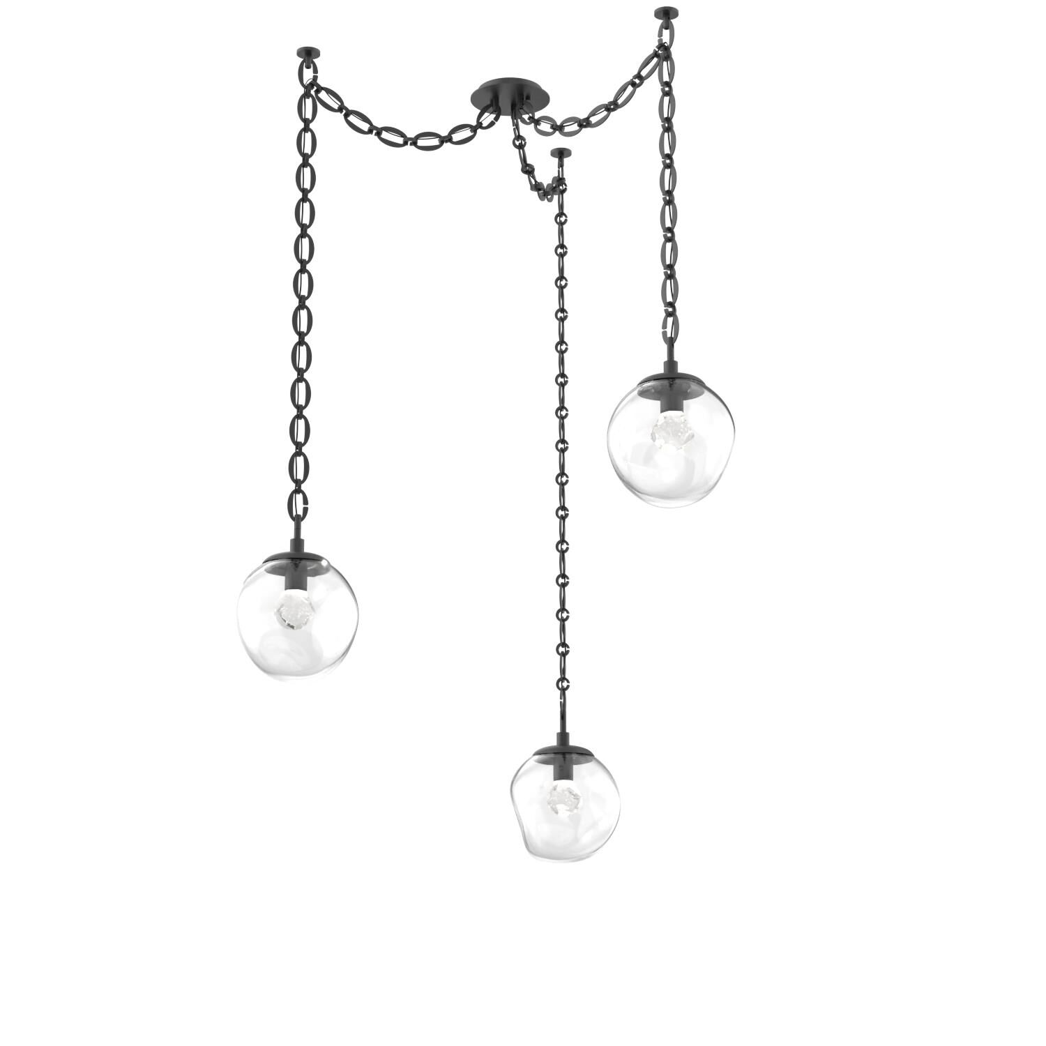 Levi Wilson Aster 19 Inch Multi Pendant Light by Hammerton Studio