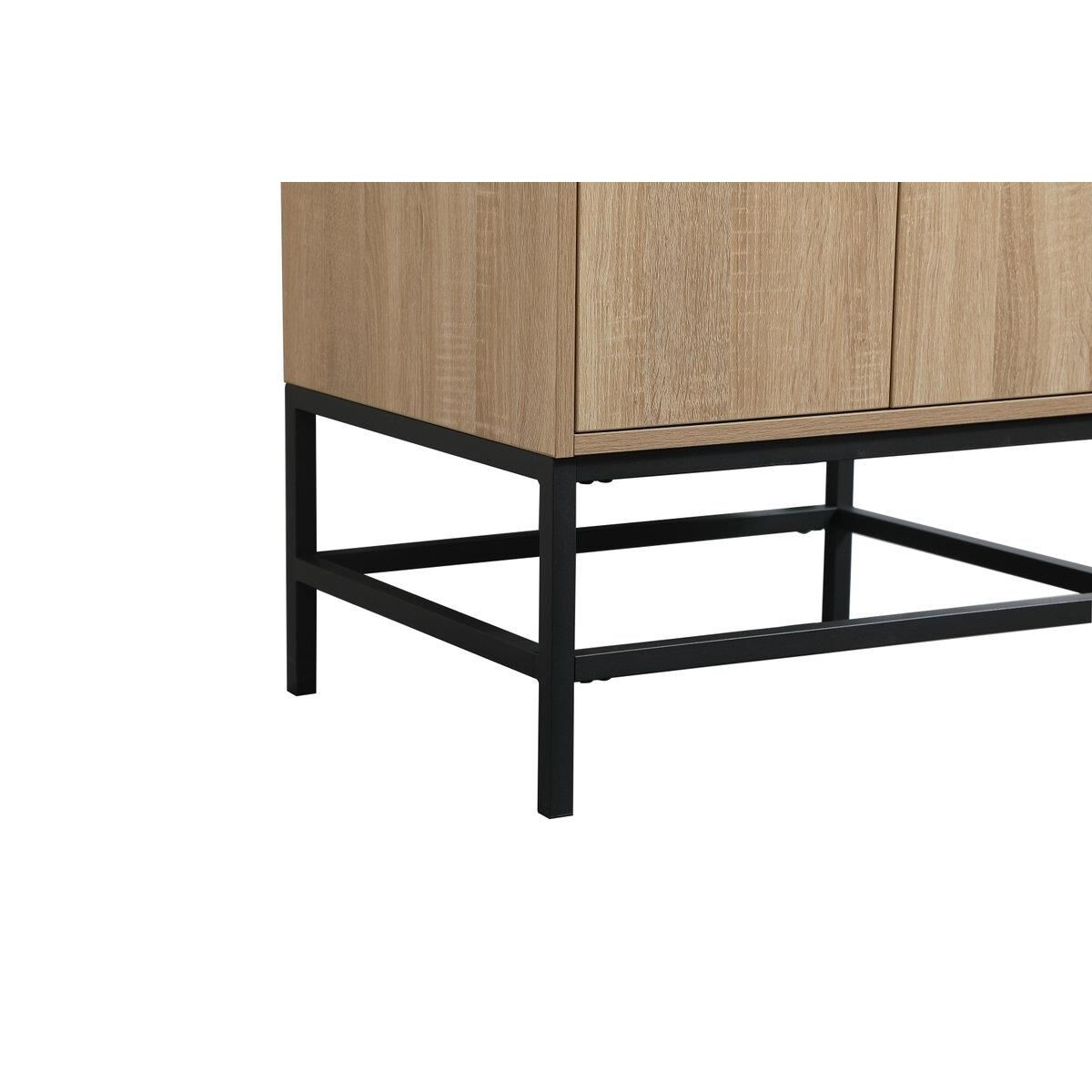 Shown in Mango Wood finish and Without Backsplash accent