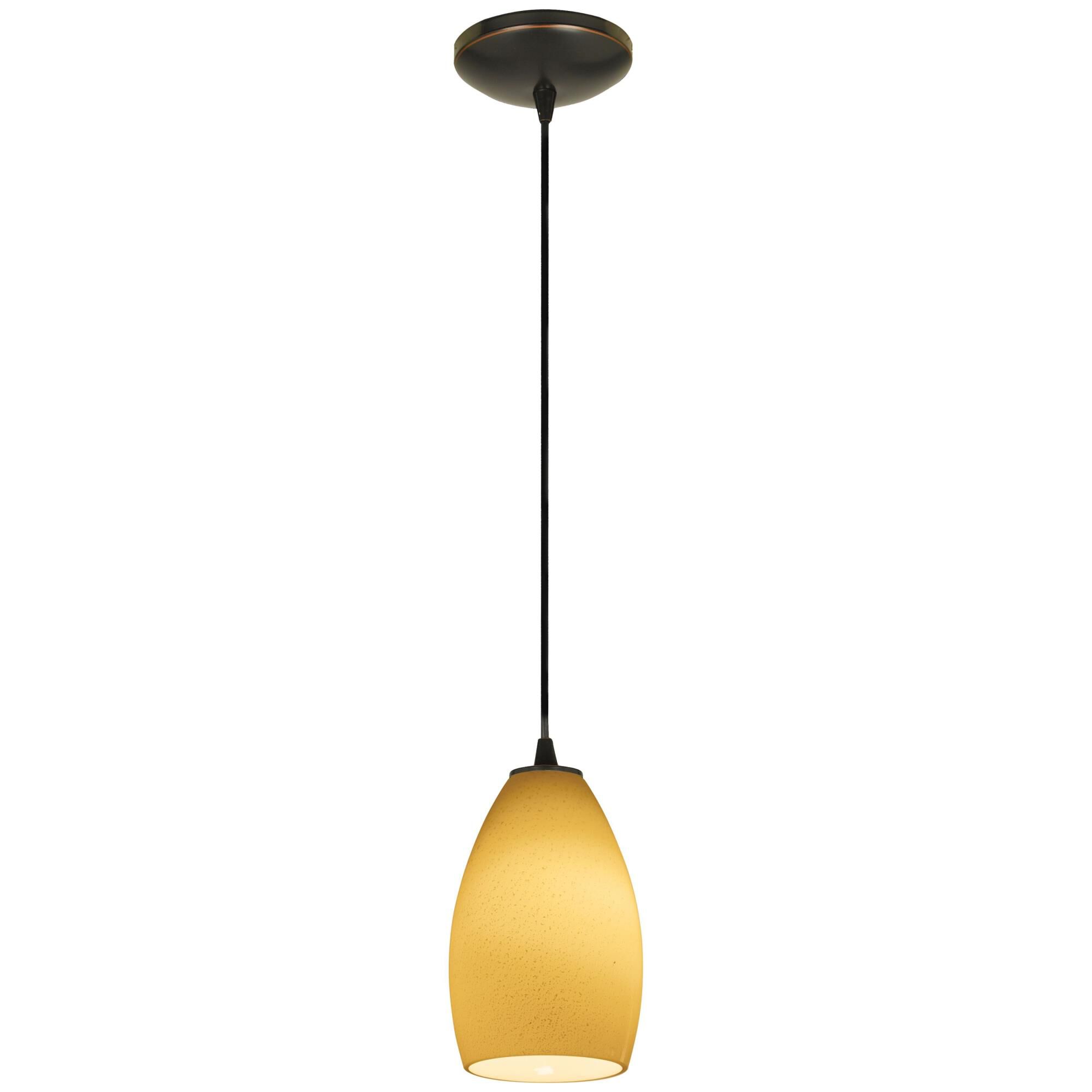 Champagne 9 Inch Mini Pendant by Access Lighting