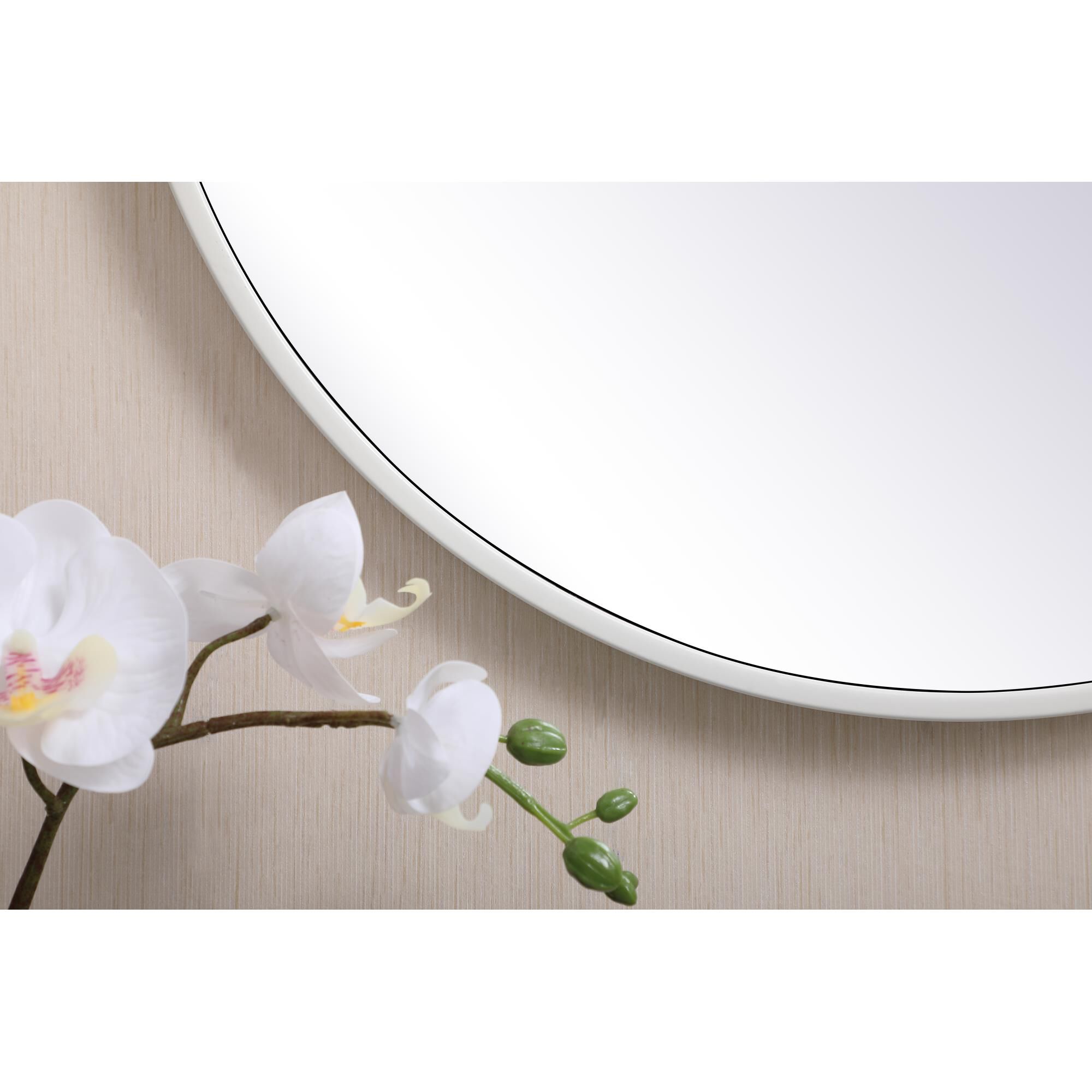 Shown in White finish