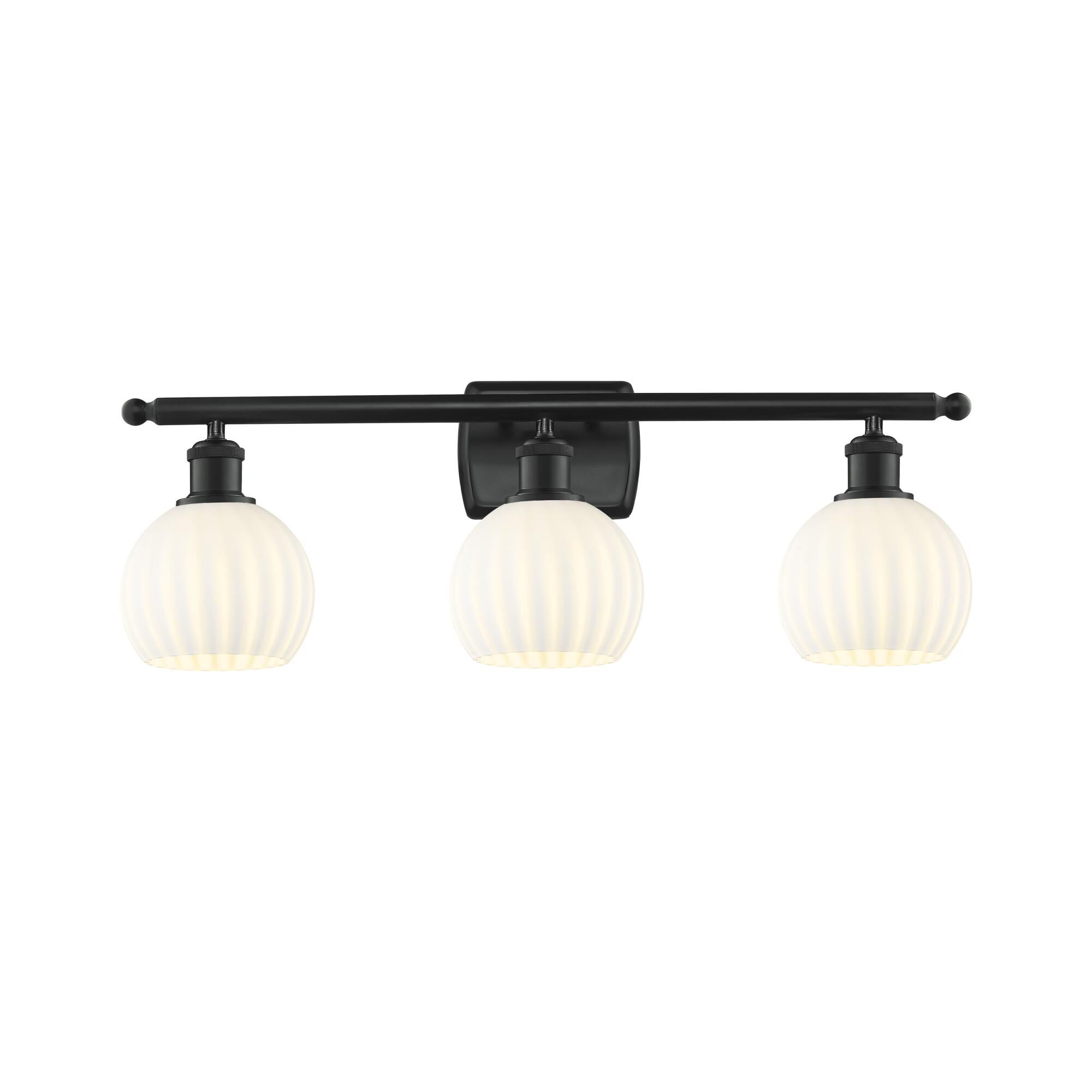 Bruno Marashlian White Venetian 26 Inch Bath Vanity Light by Innovations Lighting