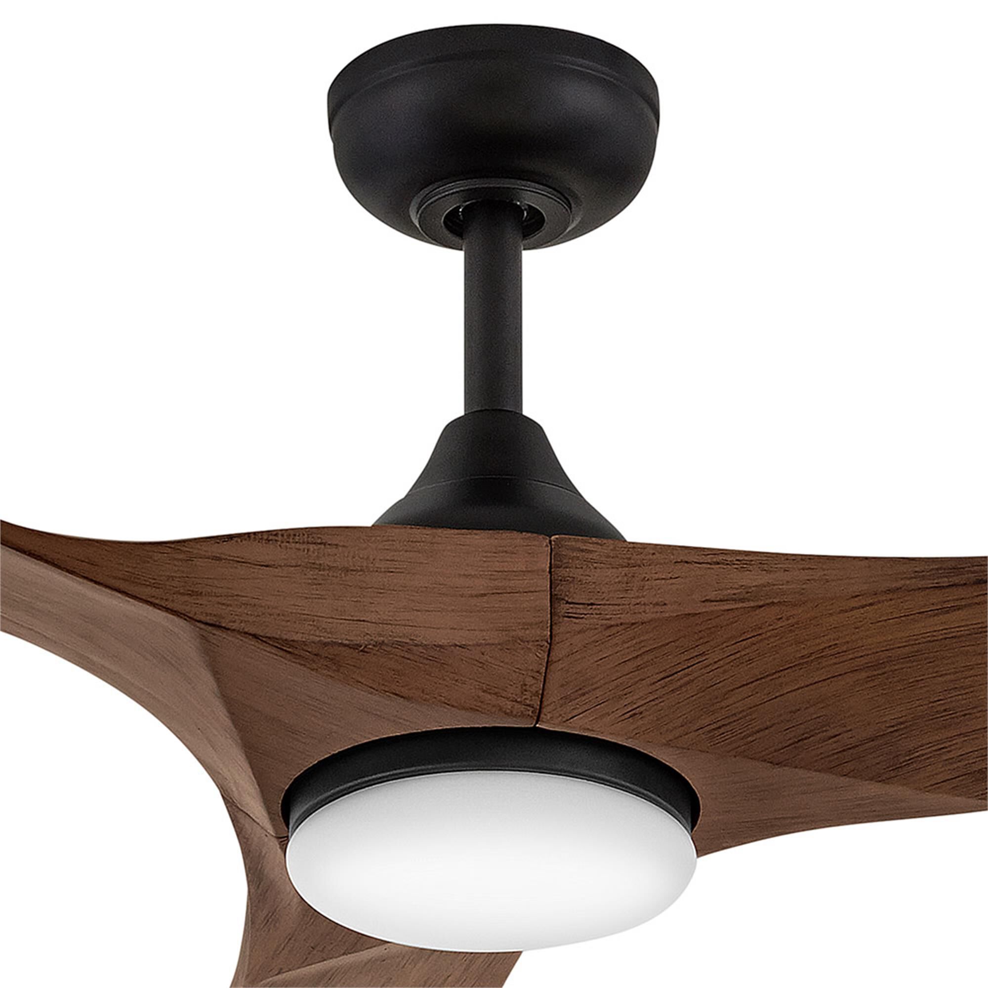 Swell Illuminated 72 Inch Ceiling Fan with Light Kit,